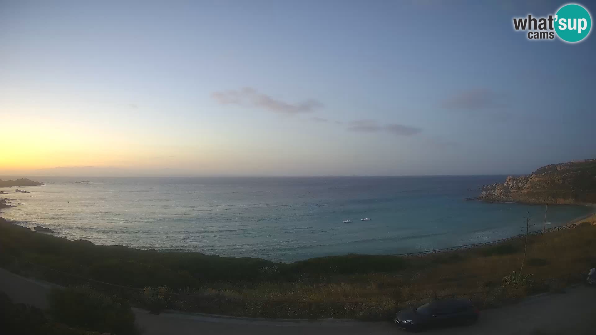 Webcam de la plage Rena Bianca – Santa Teresa Gallura – Sardaigne