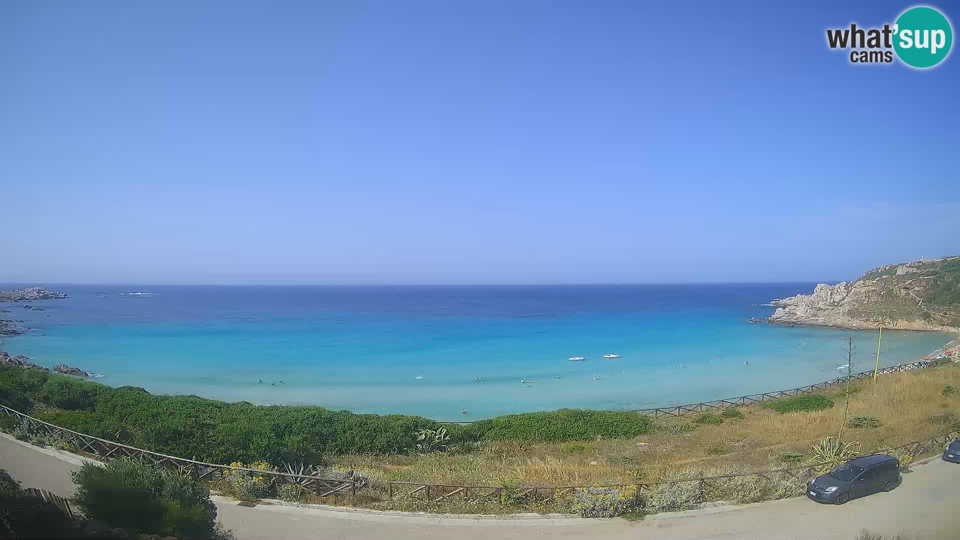 Webcam de la plage Rena Bianca – Santa Teresa Gallura – Sardaigne