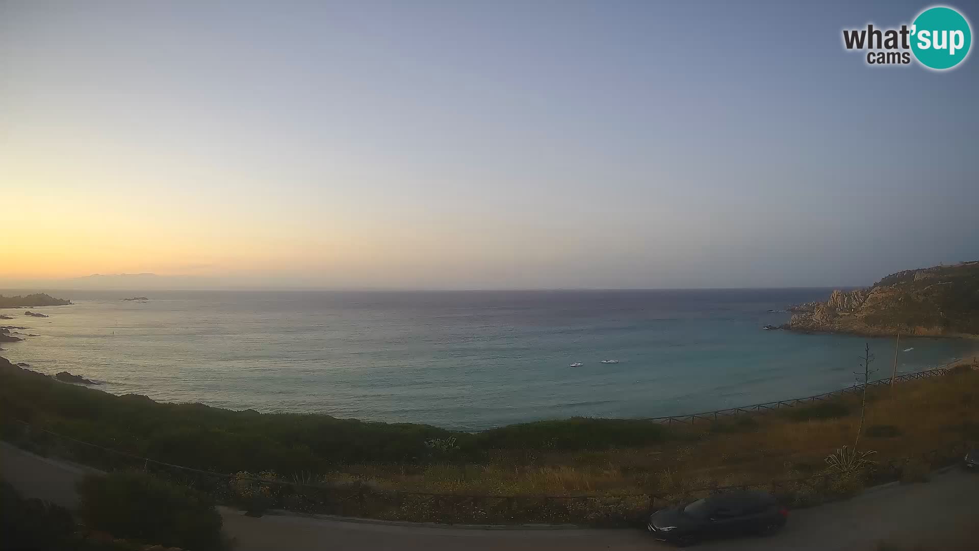 Webcam de la plage Rena Bianca – Santa Teresa Gallura – Sardaigne