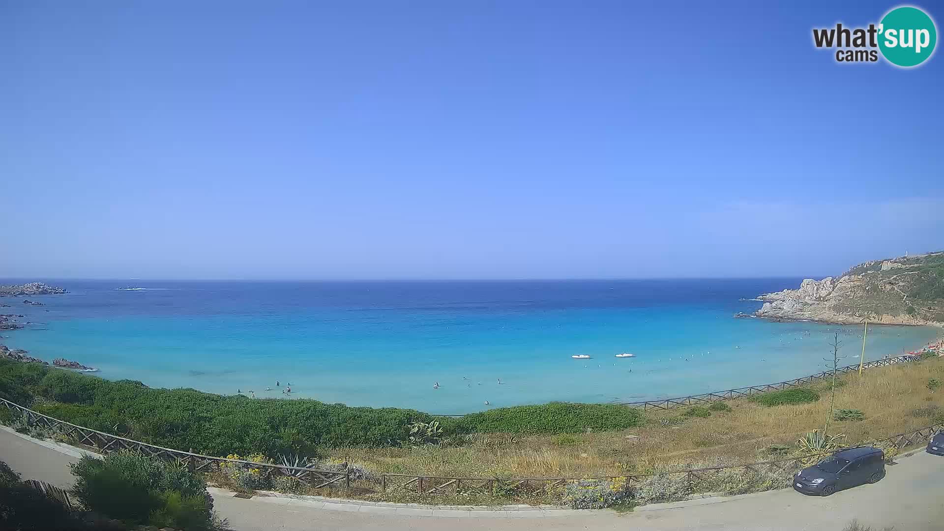 Cámara web playa Rena Bianca – Santa Teresa Gallura – Cerdeña