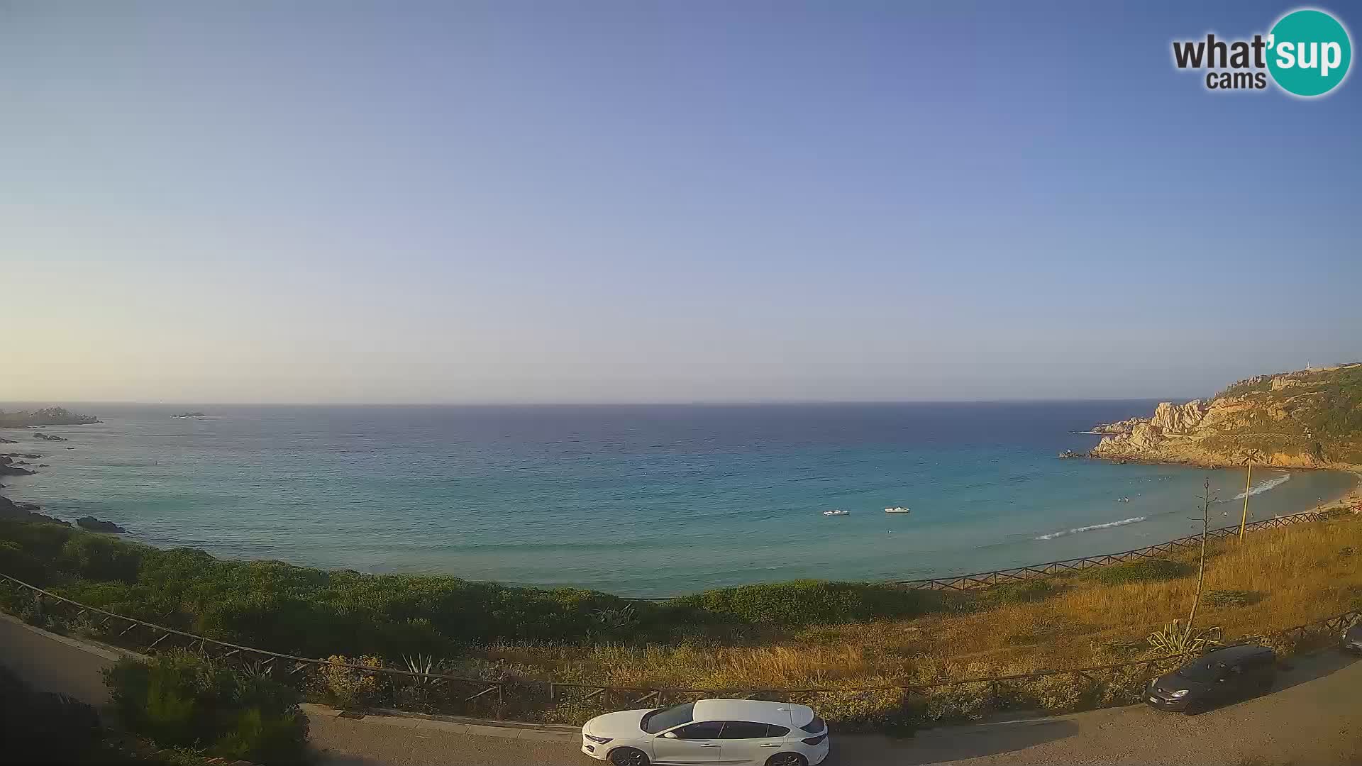 Web kamera plaže Rena Bianca – Santa Teresa Gallura – Sardinija