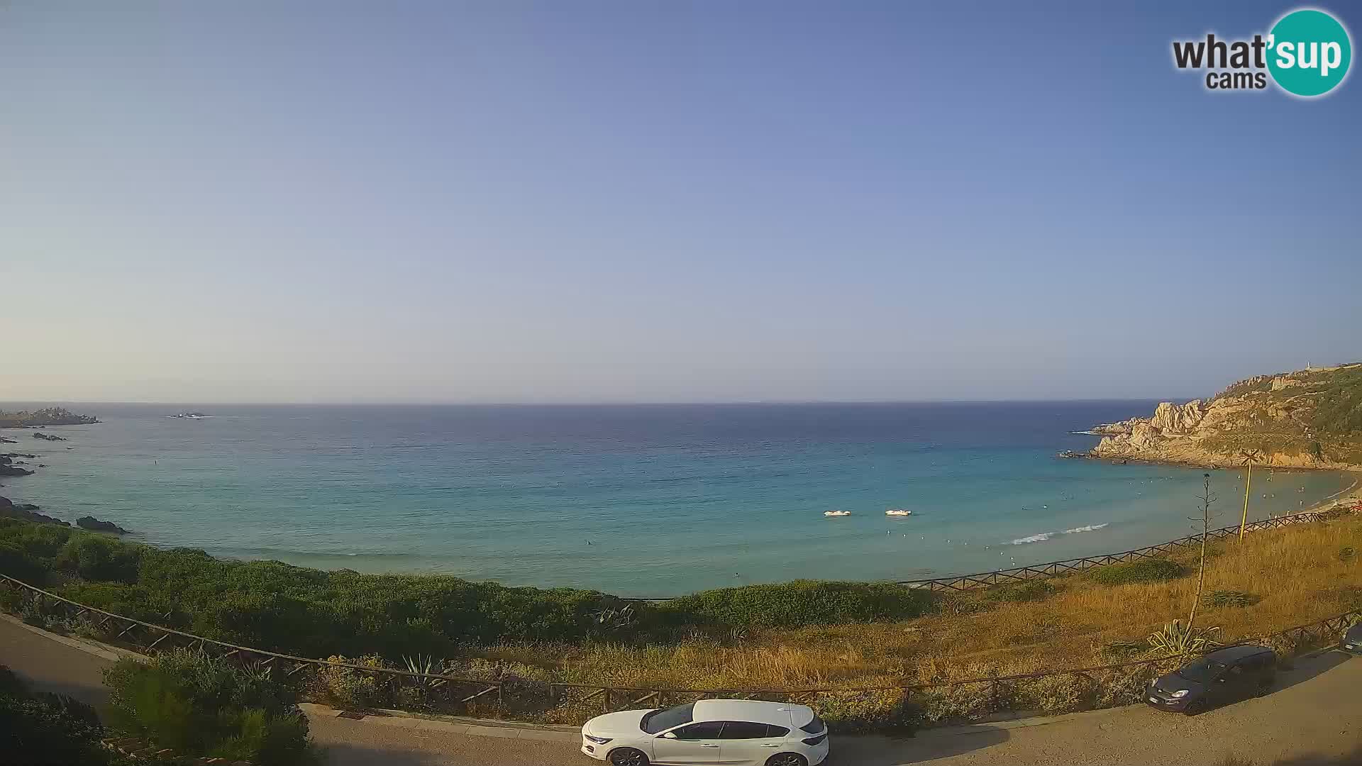 Webcam Rena Bianca beach – Spiaggia Rena Bianca – Santa Teresa Gallura – Sardinia