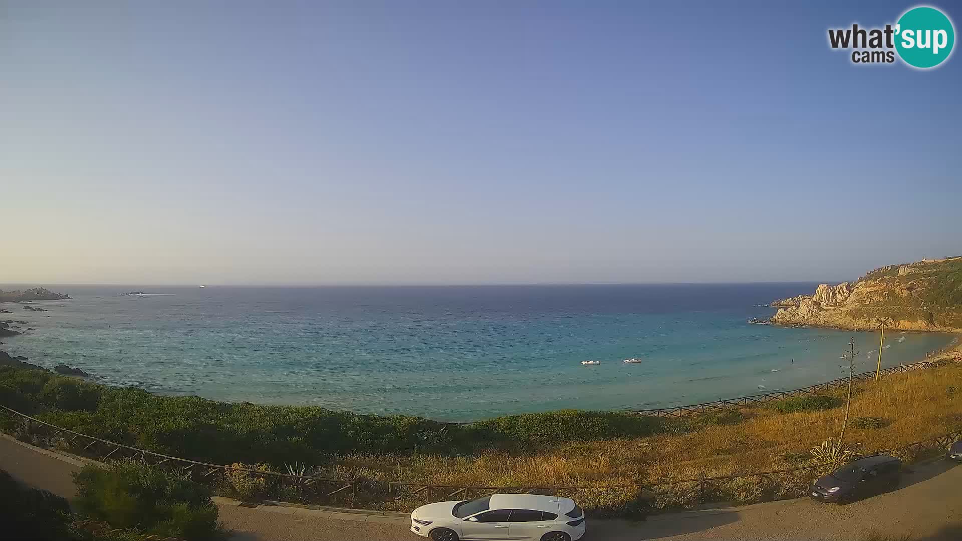 Webcam de la plage Rena Bianca – Santa Teresa Gallura – Sardaigne