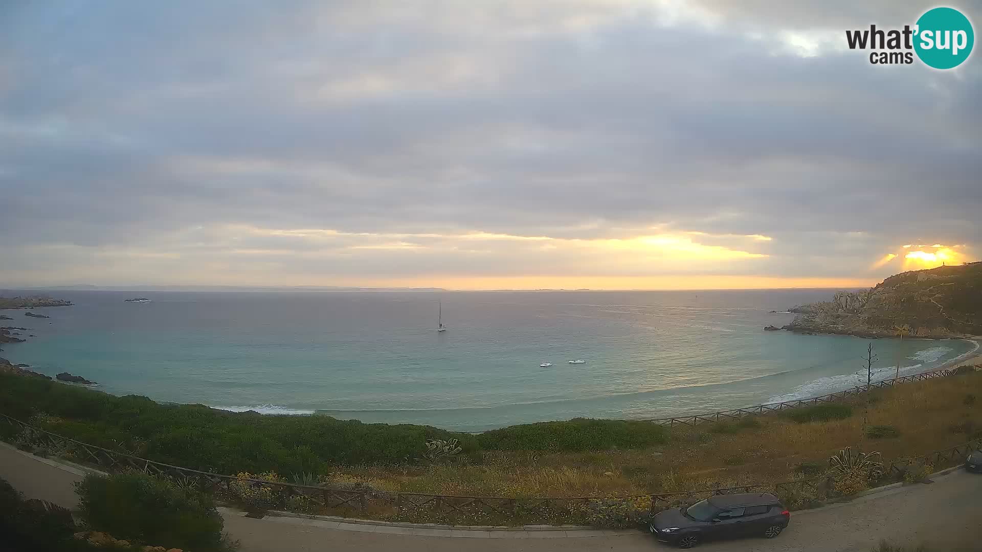 Webcam Rena Bianca beach – Spiaggia Rena Bianca – Santa Teresa Gallura – Sardinia