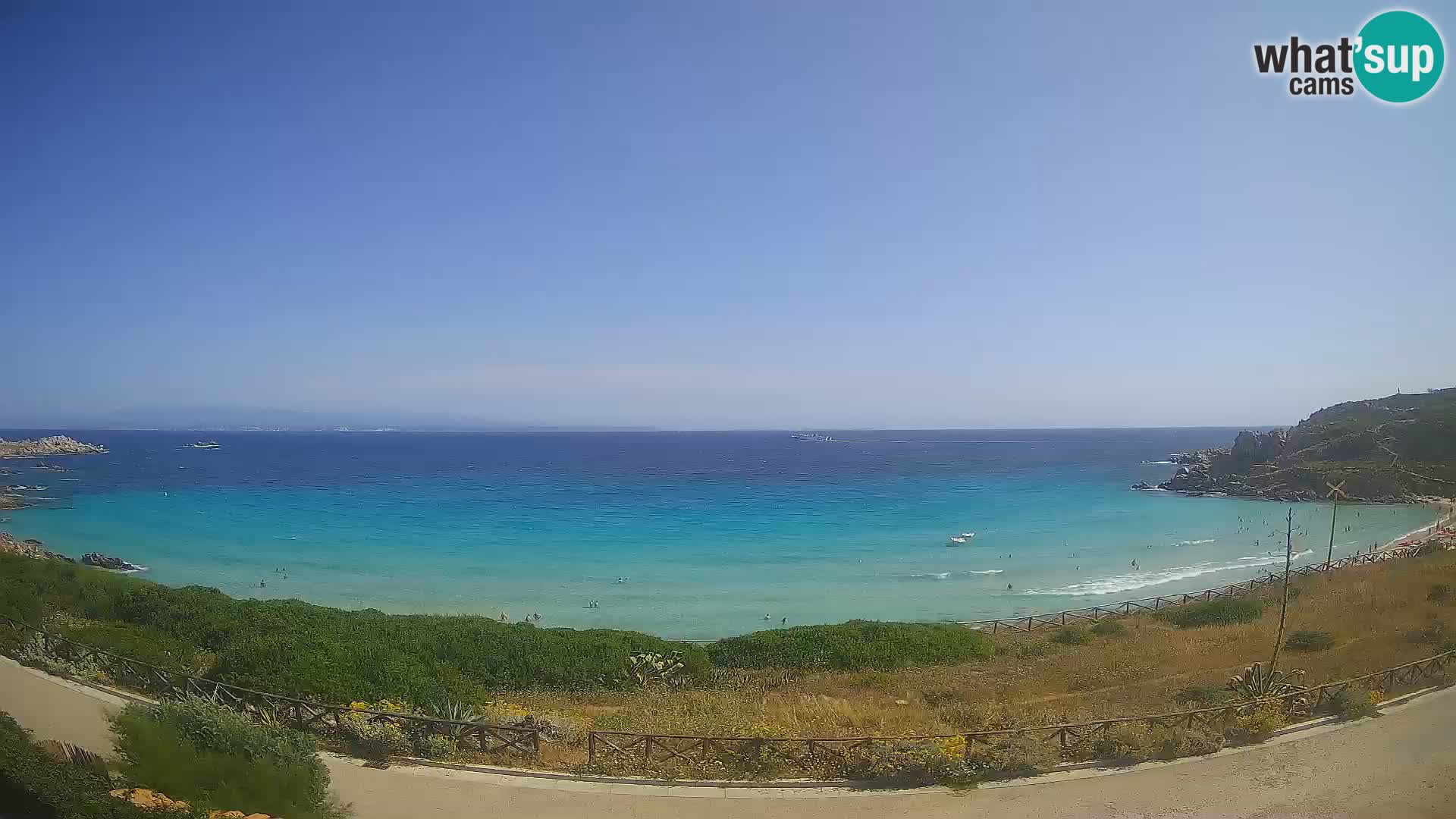 Webcam Spiaggia Rena Bianca – Santa Teresa Gallura – Sardegna