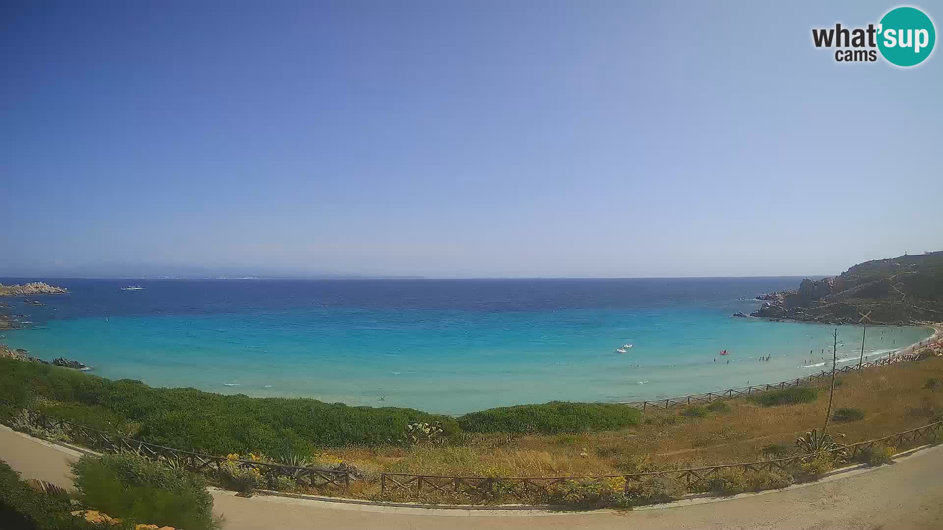 Webcam Rena Bianca Strand – Santa Teresa Gallura – Sardinien