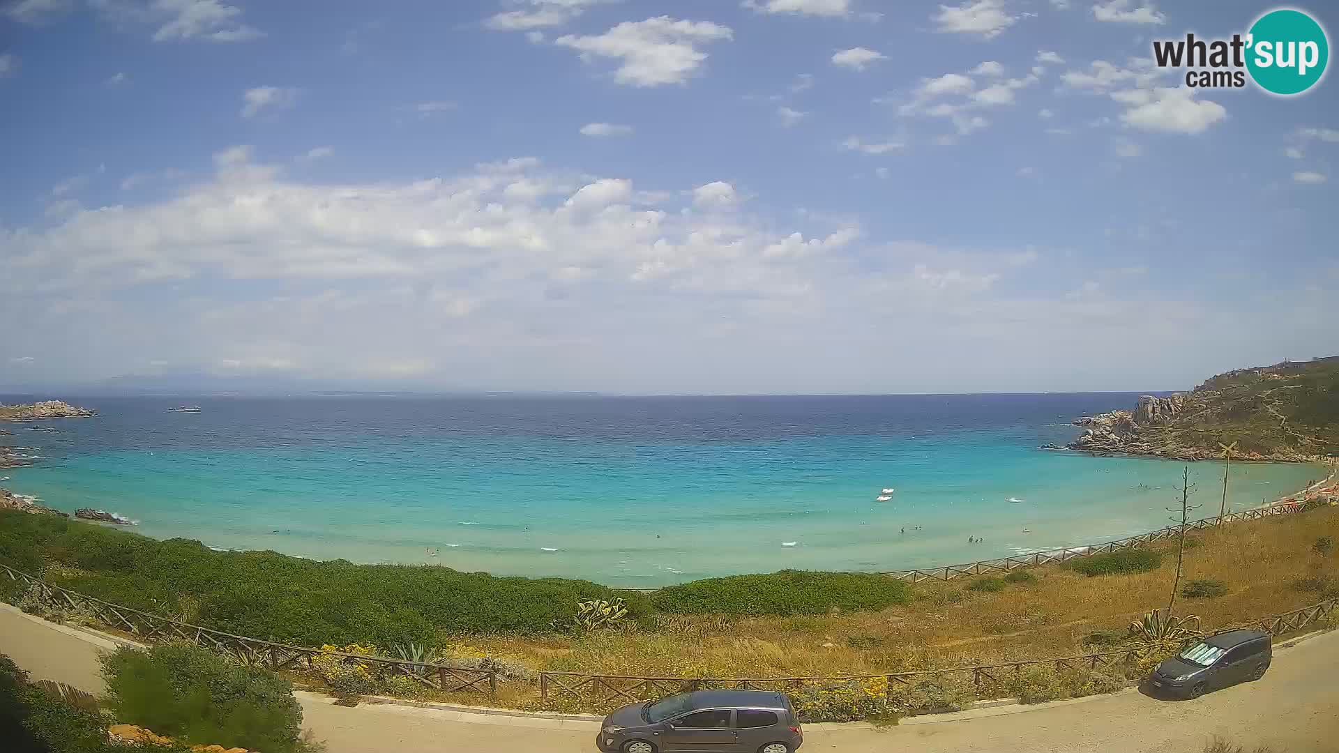 Cámara web playa Rena Bianca – Santa Teresa Gallura – Cerdeña