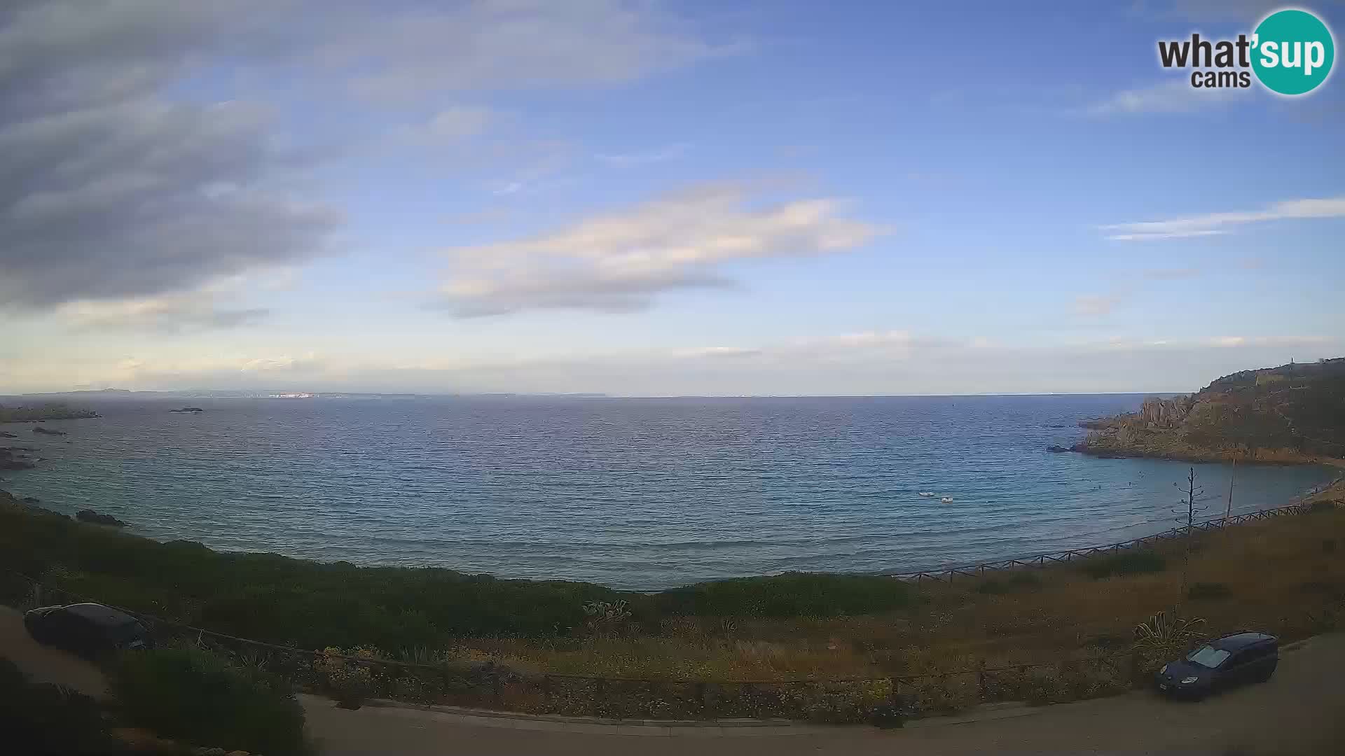 Webcam Rena Bianca beach – Spiaggia Rena Bianca – Santa Teresa Gallura – Sardinia