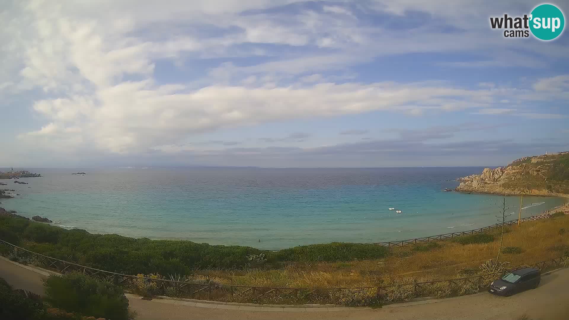 Webcam de la plage Rena Bianca – Santa Teresa Gallura – Sardaigne