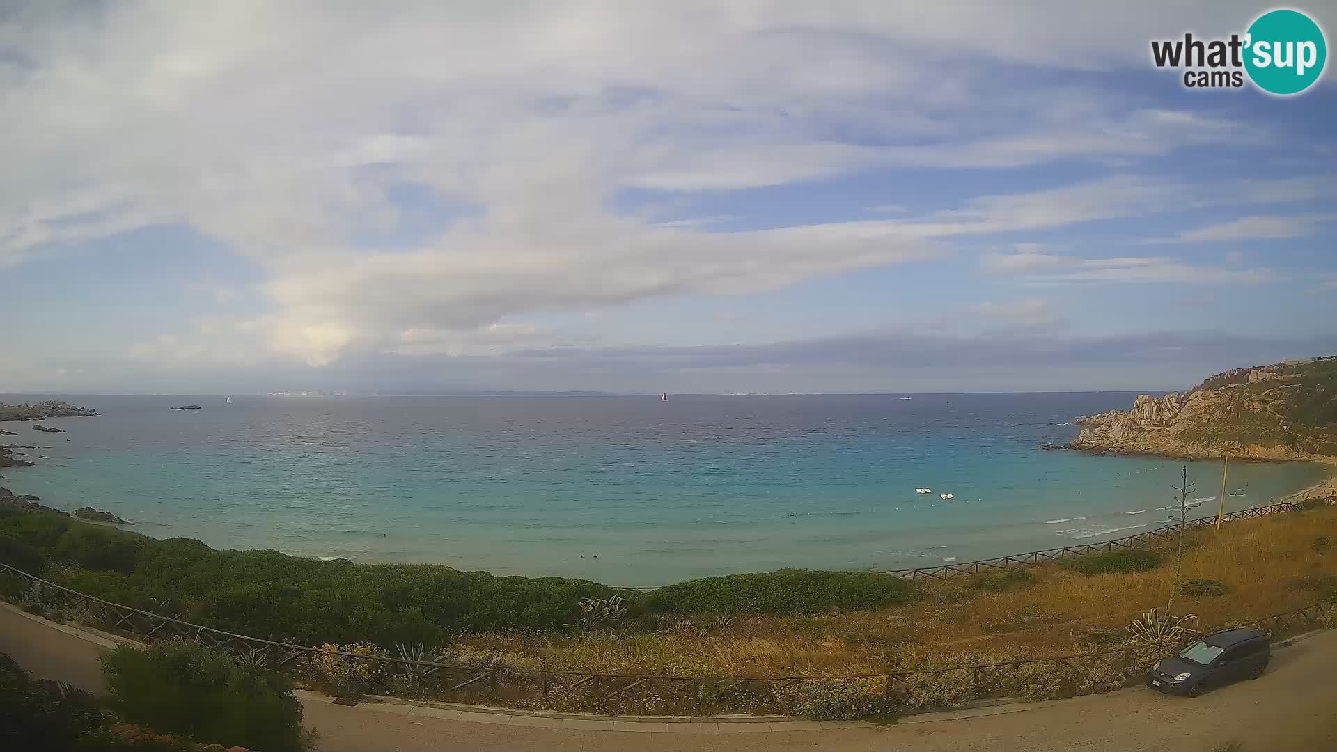 Cámara web playa Rena Bianca – Santa Teresa Gallura – Cerdeña