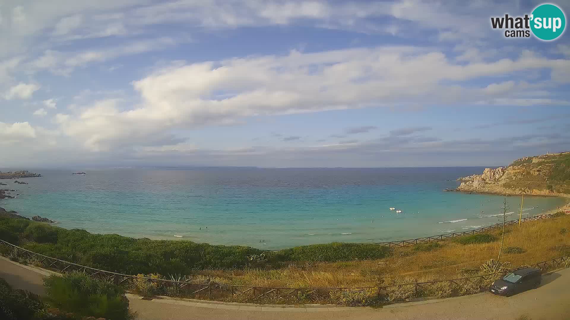 Webcam Rena Bianca beach – Spiaggia Rena Bianca – Santa Teresa Gallura – Sardinia