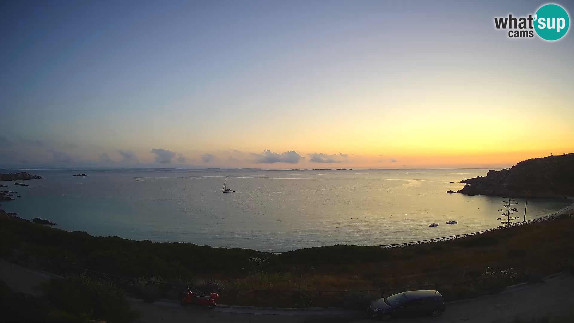 Webcam Rena Bianca beach – Spiaggia Rena Bianca – Santa Teresa Gallura – Sardinia