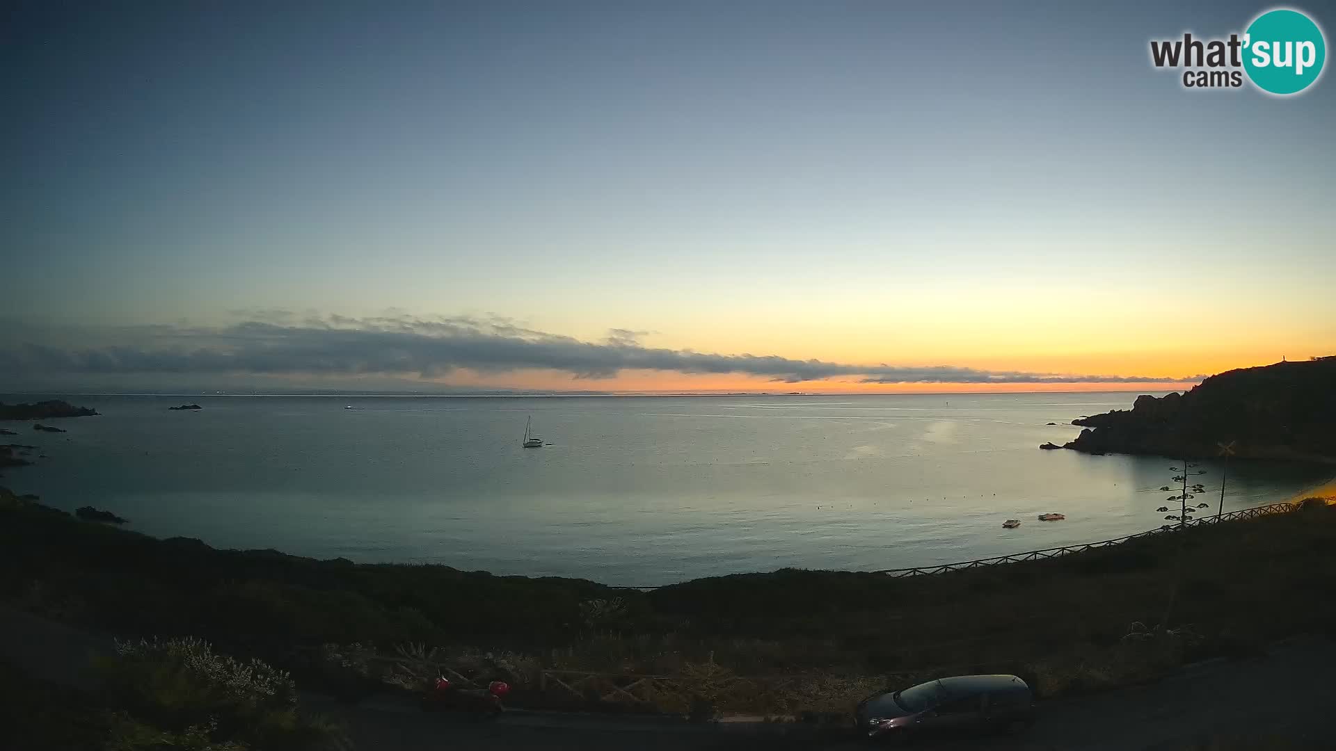 Webcam Rena Bianca beach – Spiaggia Rena Bianca – Santa Teresa Gallura – Sardinia