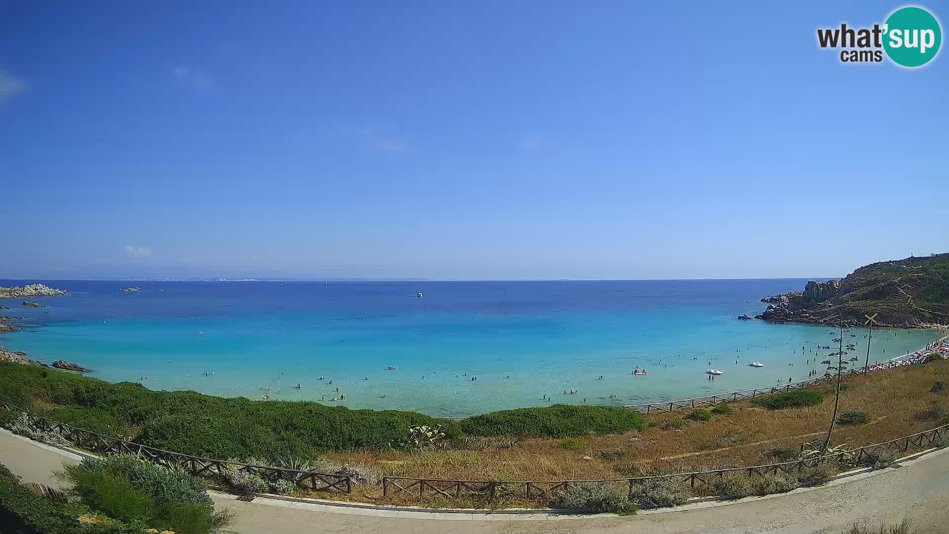 Webcam Spiaggia Rena Bianca – Santa Teresa Gallura – Sardegna