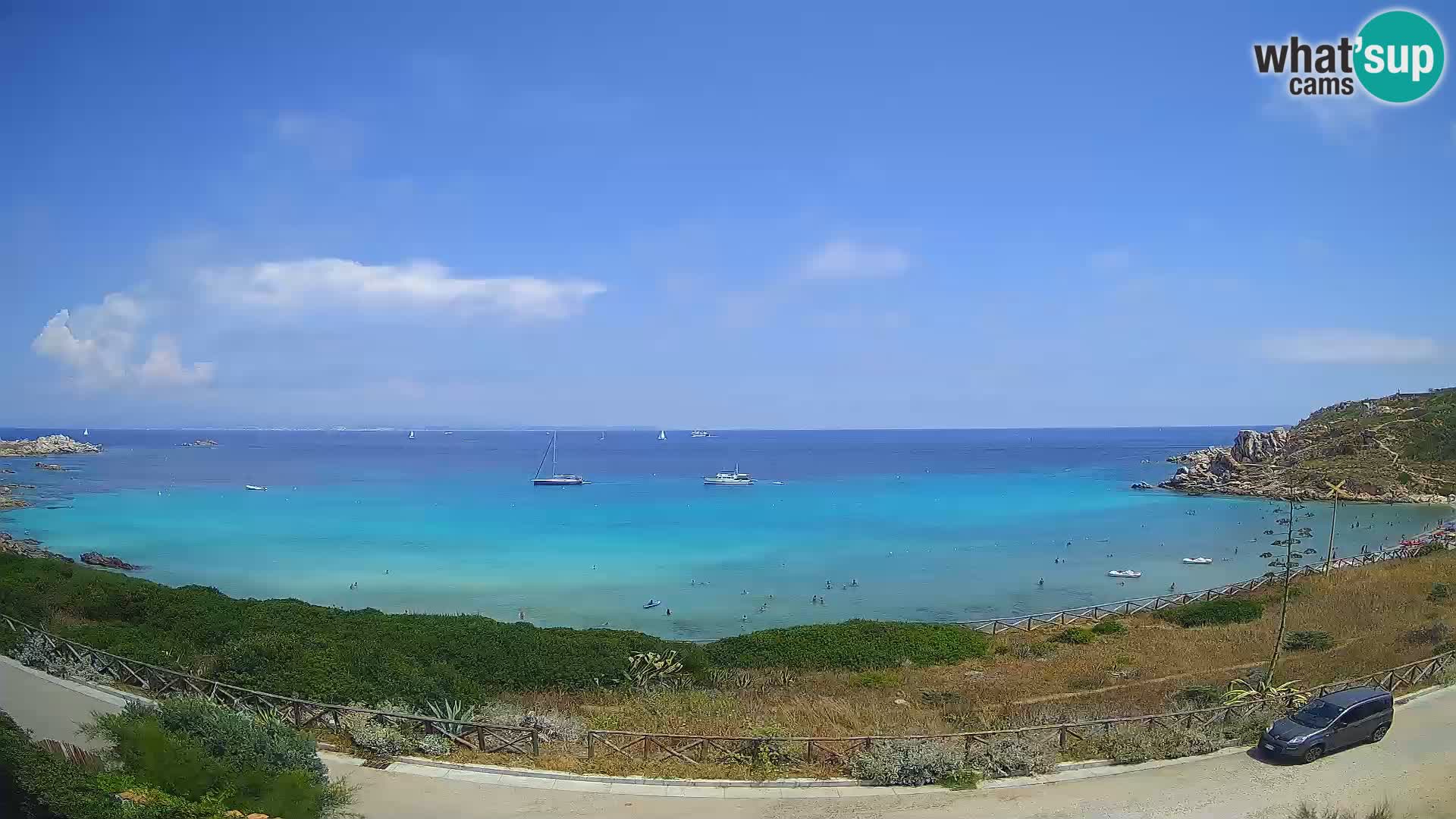 Webcam Spiaggia Rena Bianca – Santa Teresa Gallura – Sardegna