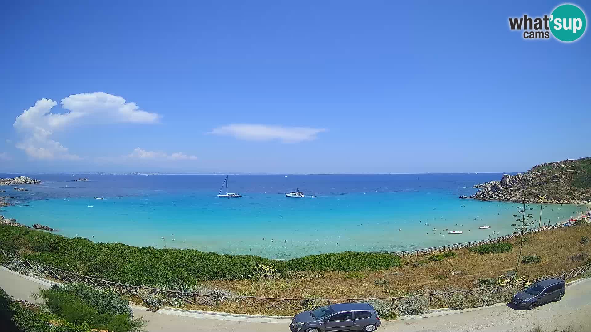 Webcam Spiaggia Rena Bianca – Santa Teresa Gallura – Sardegna