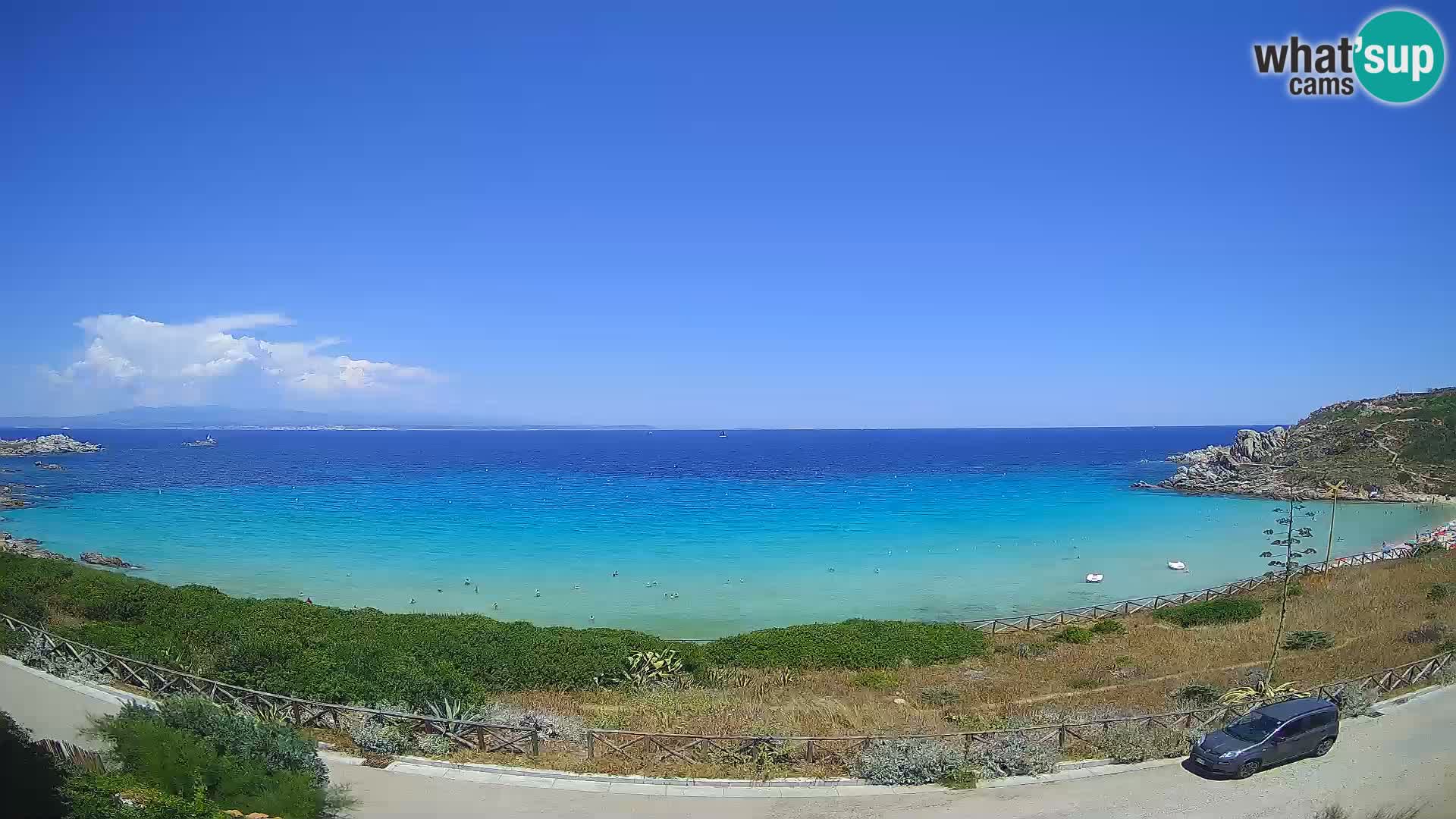 Webcam Spiaggia Rena Bianca – Santa Teresa Gallura – Sardegna
