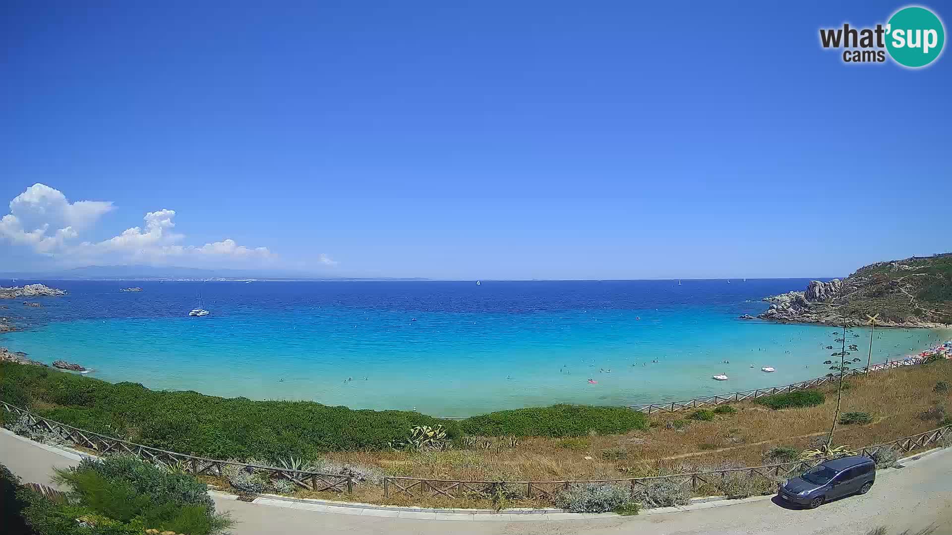 Webcam de la plage Rena Bianca – Santa Teresa Gallura – Sardaigne