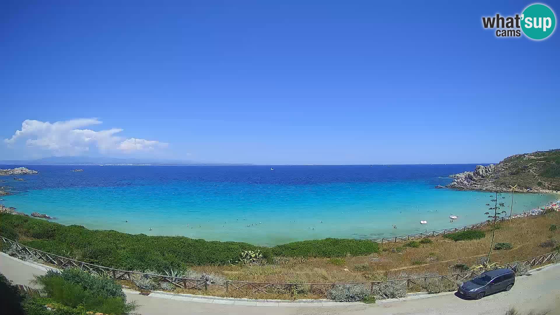 Webcam Rena Bianca Strand – Santa Teresa Gallura – Sardinien