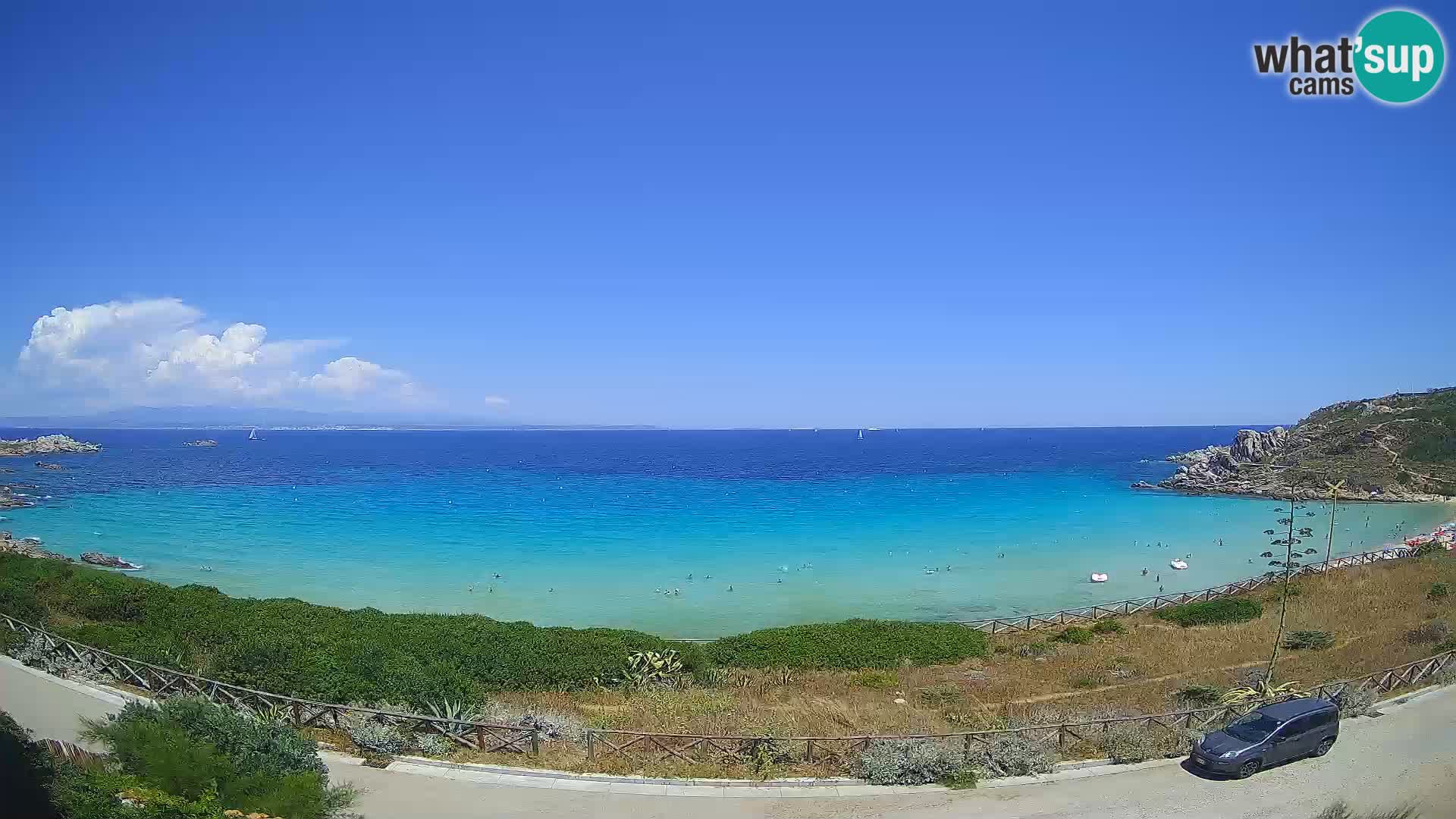 Webcam de la plage Rena Bianca – Santa Teresa Gallura – Sardaigne