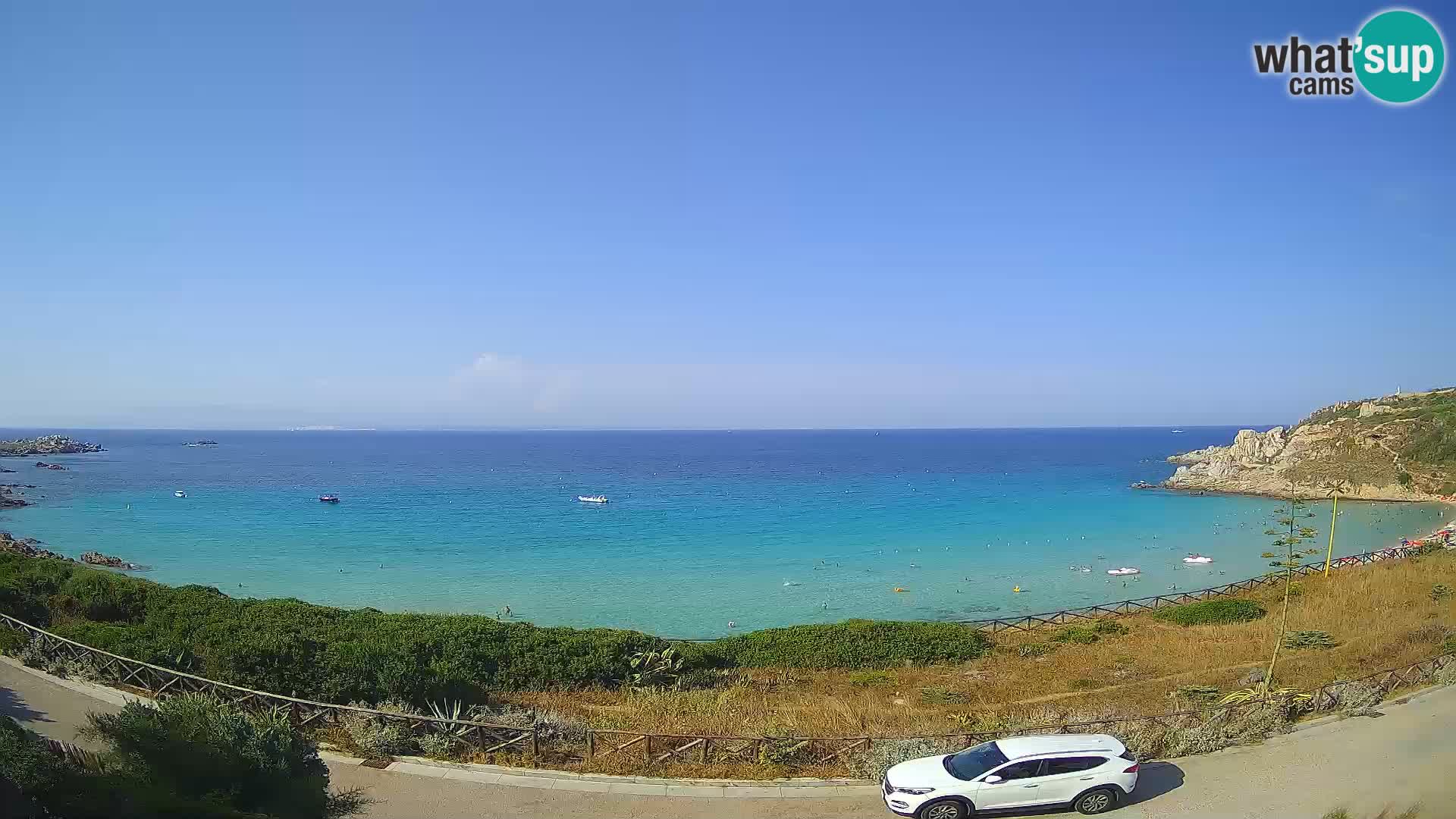 Cámara web playa Rena Bianca – Santa Teresa Gallura – Cerdeña
