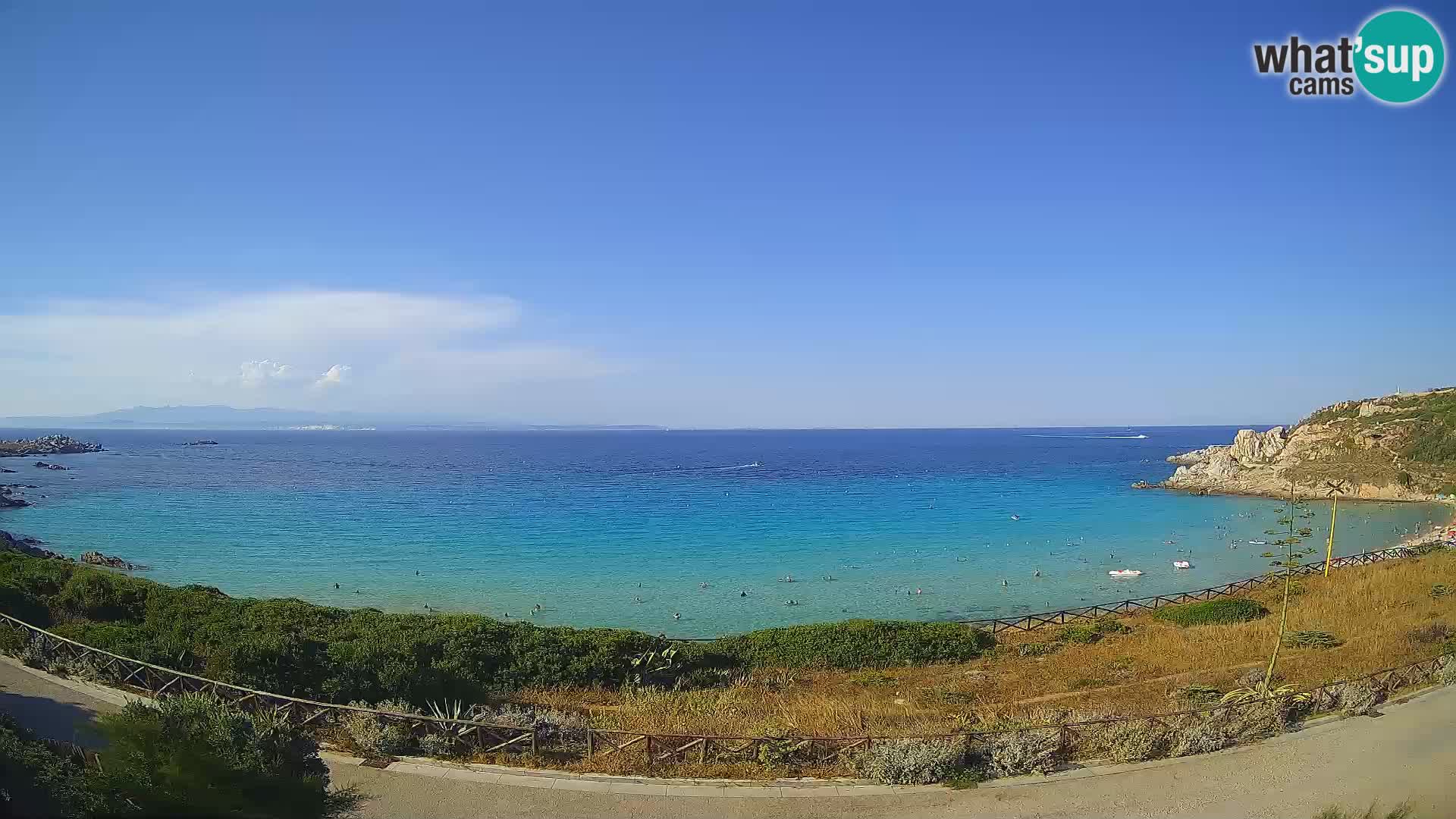 Webcam de la plage Rena Bianca – Santa Teresa Gallura – Sardaigne