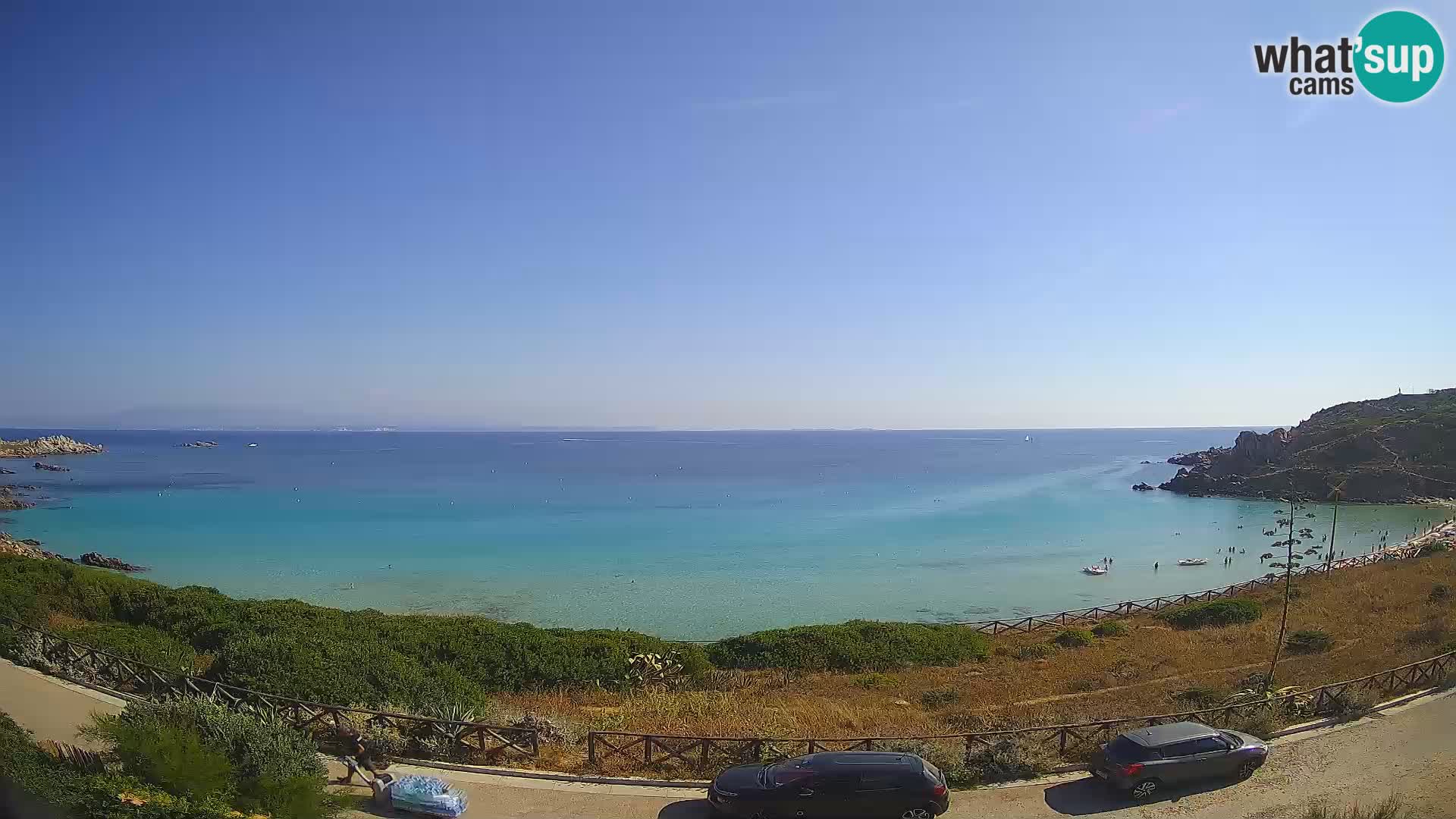 Webcam Rena Bianca beach – Spiaggia Rena Bianca – Santa Teresa Gallura – Sardinia