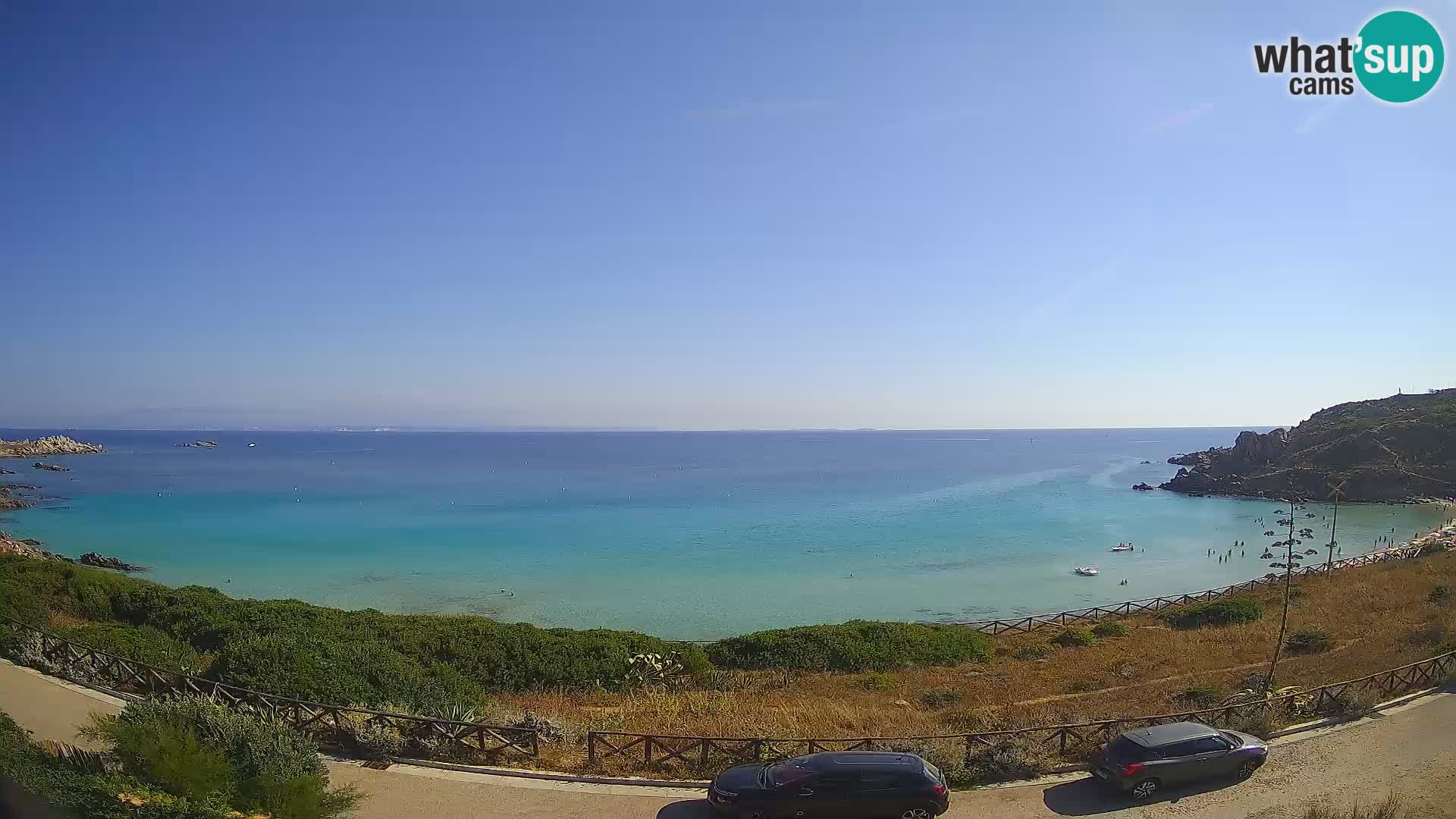 Webcam de la plage Rena Bianca – Santa Teresa Gallura – Sardaigne