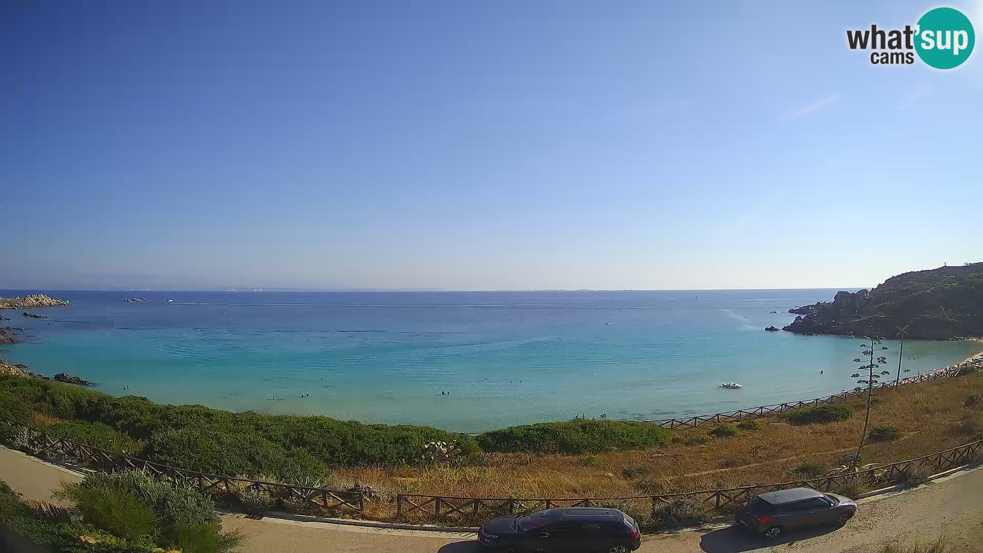 Webcam de la plage Rena Bianca – Santa Teresa Gallura – Sardaigne