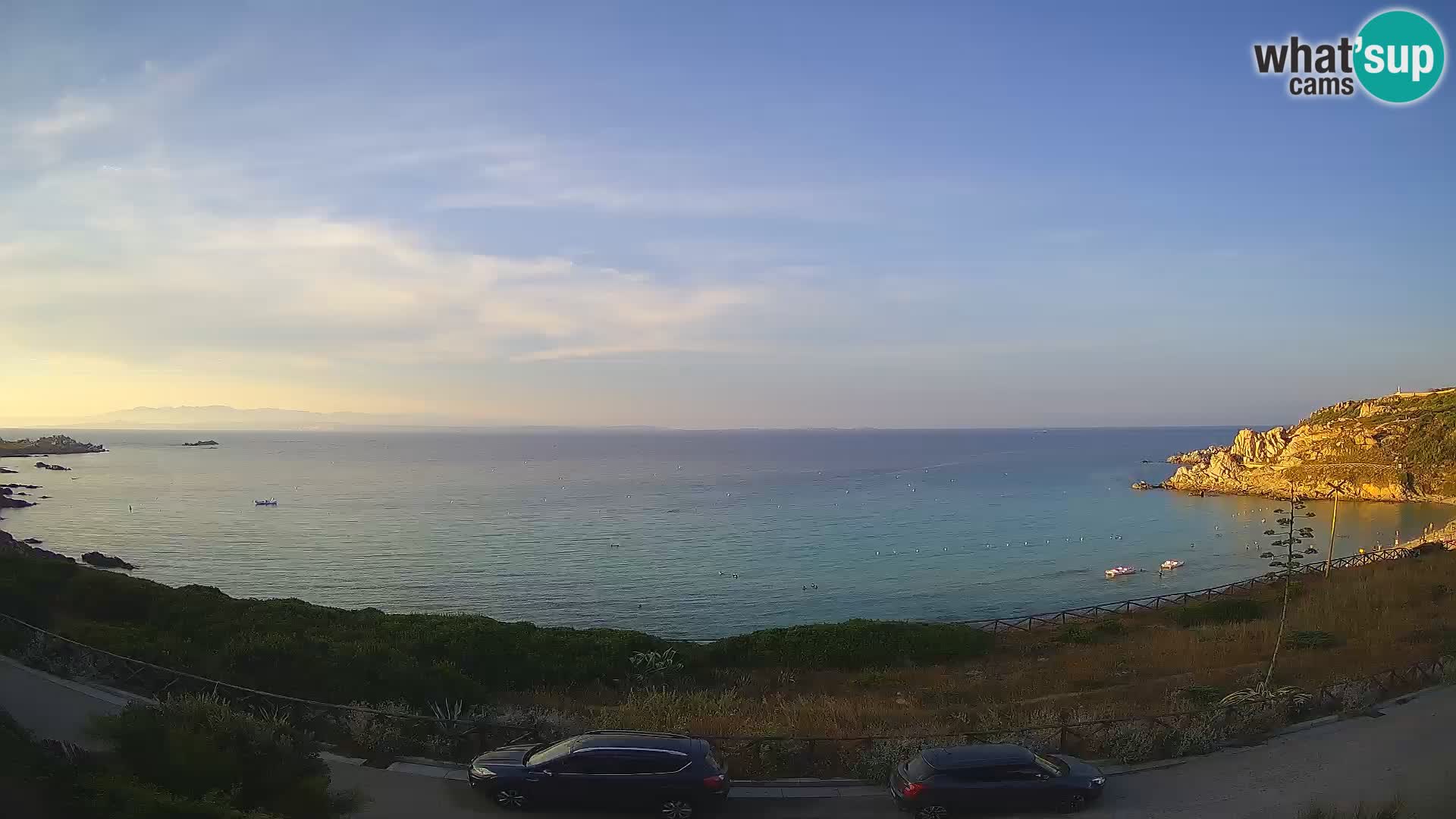 Webcam Rena Bianca beach – Spiaggia Rena Bianca – Santa Teresa Gallura – Sardinia
