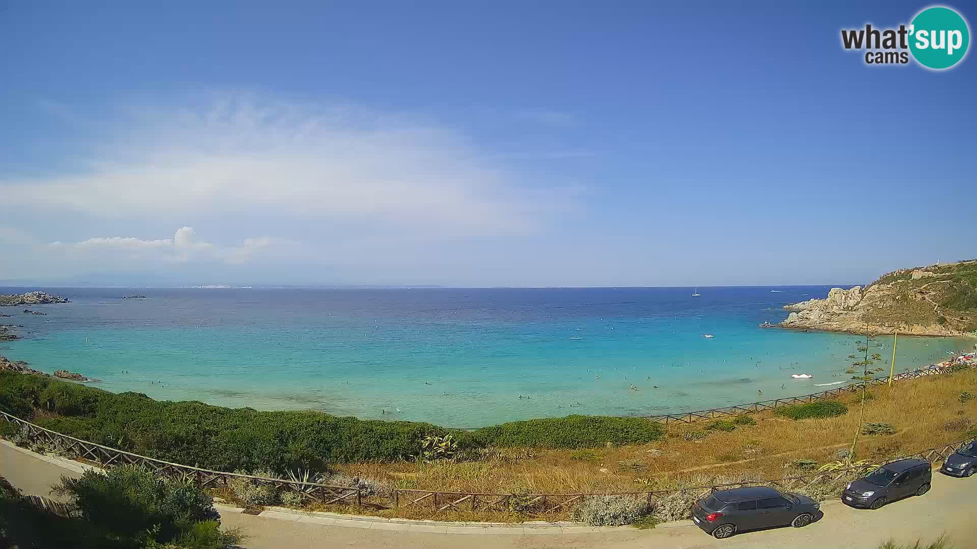 Cámara web playa Rena Bianca – Santa Teresa Gallura – Cerdeña