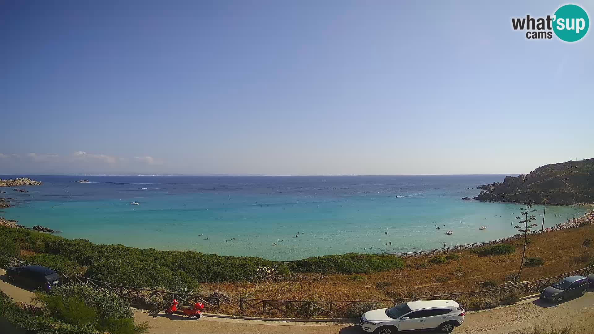 Webcam Spiaggia Rena Bianca – Santa Teresa Gallura – Sardegna