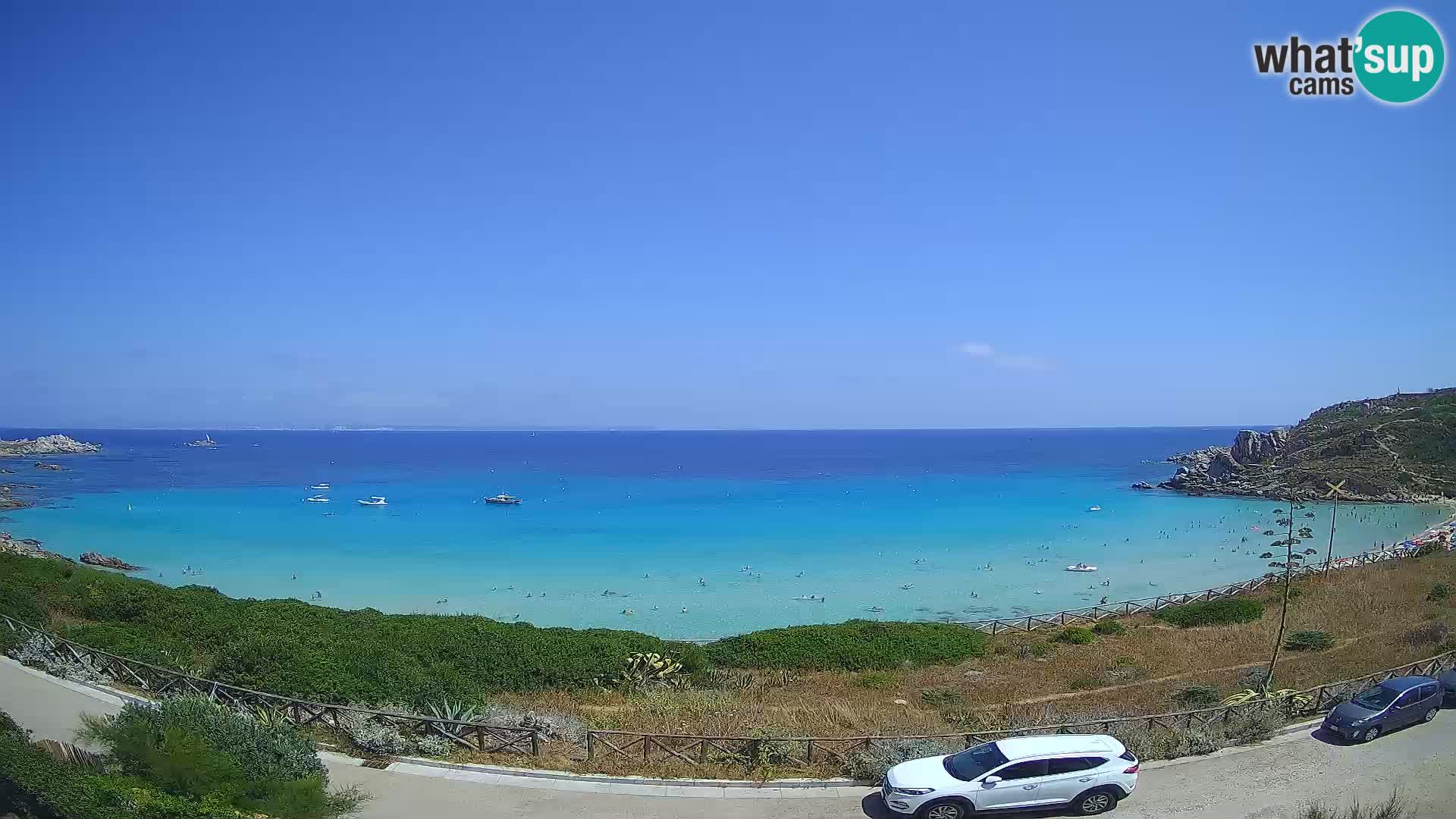 Webcam Spiaggia Rena Bianca – Santa Teresa Gallura – Sardegna