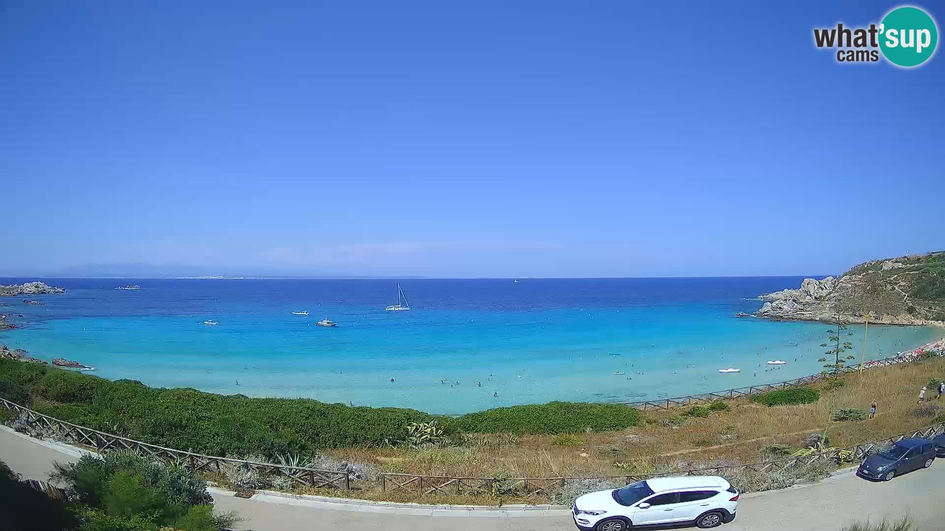 Webcam Rena Bianca Strand – Santa Teresa Gallura – Sardinien