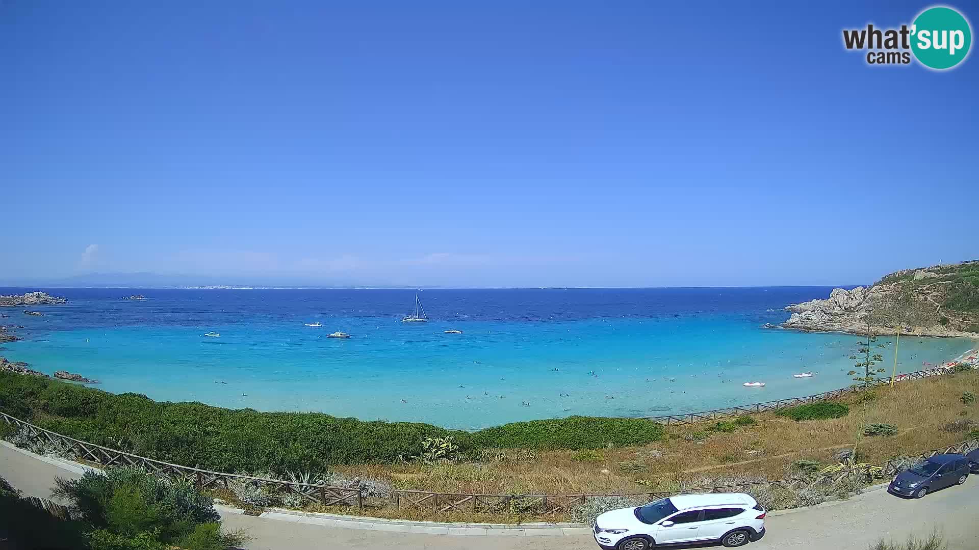 Webcam Rena Bianca Strand – Santa Teresa Gallura – Sardinien