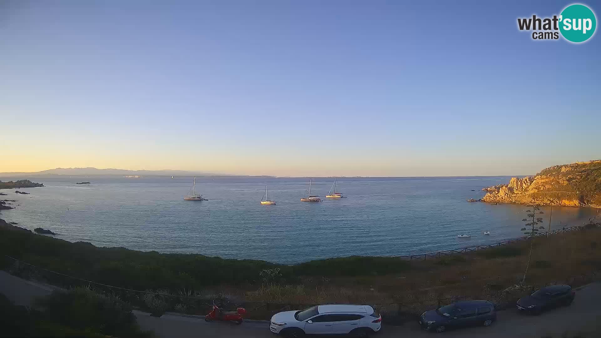 Webcam Rena Bianca beach – Spiaggia Rena Bianca – Santa Teresa Gallura – Sardinia