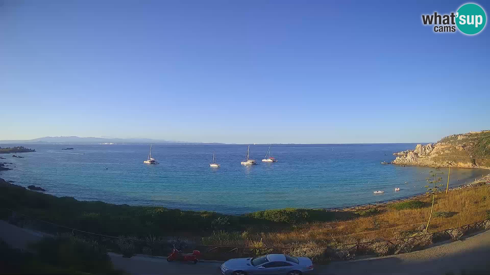 Webcam Rena Bianca beach – Spiaggia Rena Bianca – Santa Teresa Gallura – Sardinia