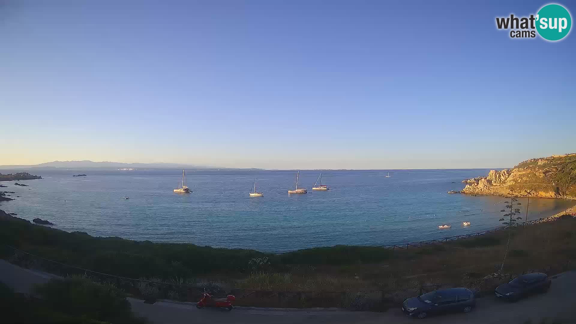 Webcam de la plage Rena Bianca – Santa Teresa Gallura – Sardaigne