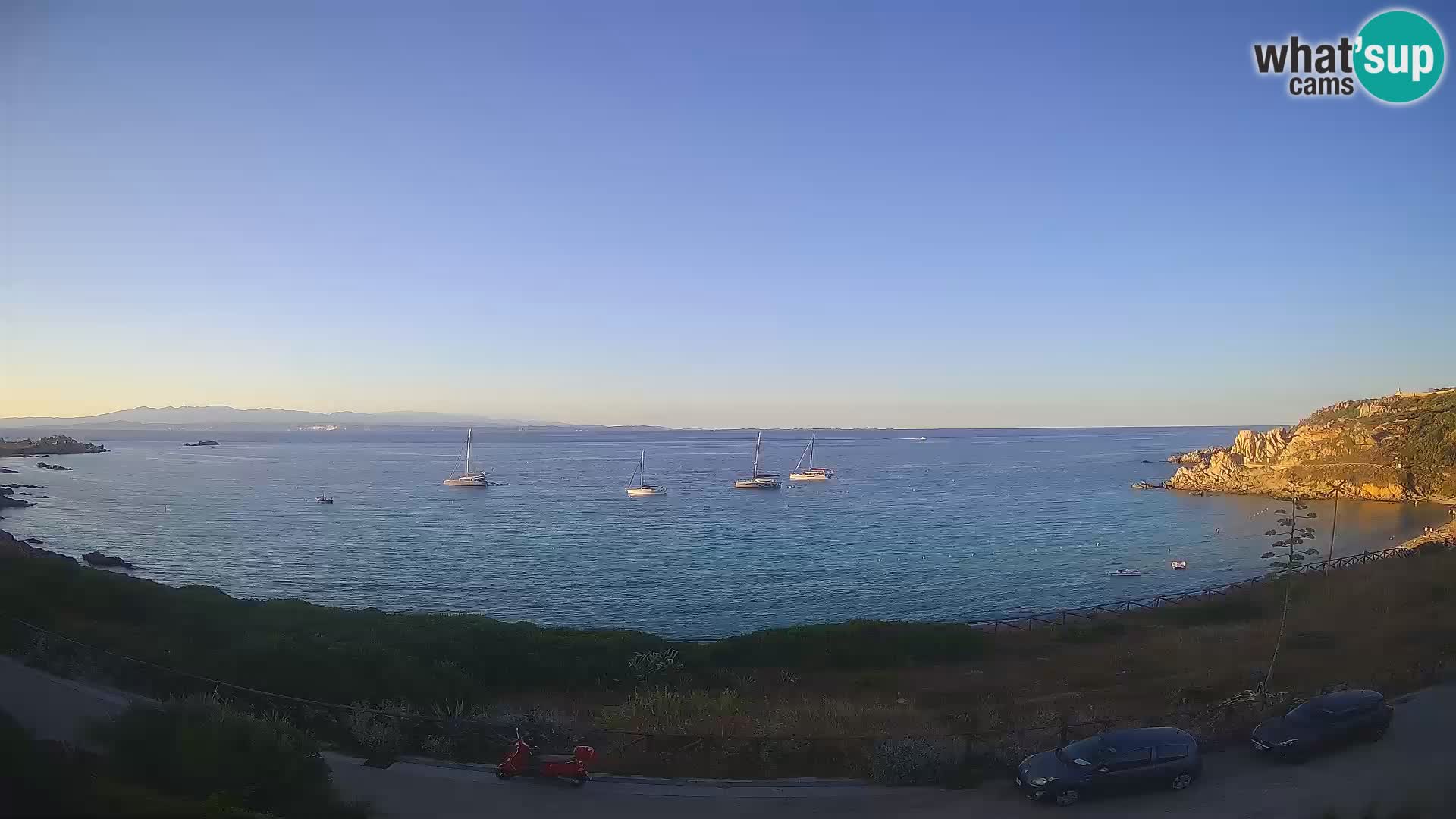 Cámara web playa Rena Bianca – Santa Teresa Gallura – Cerdeña