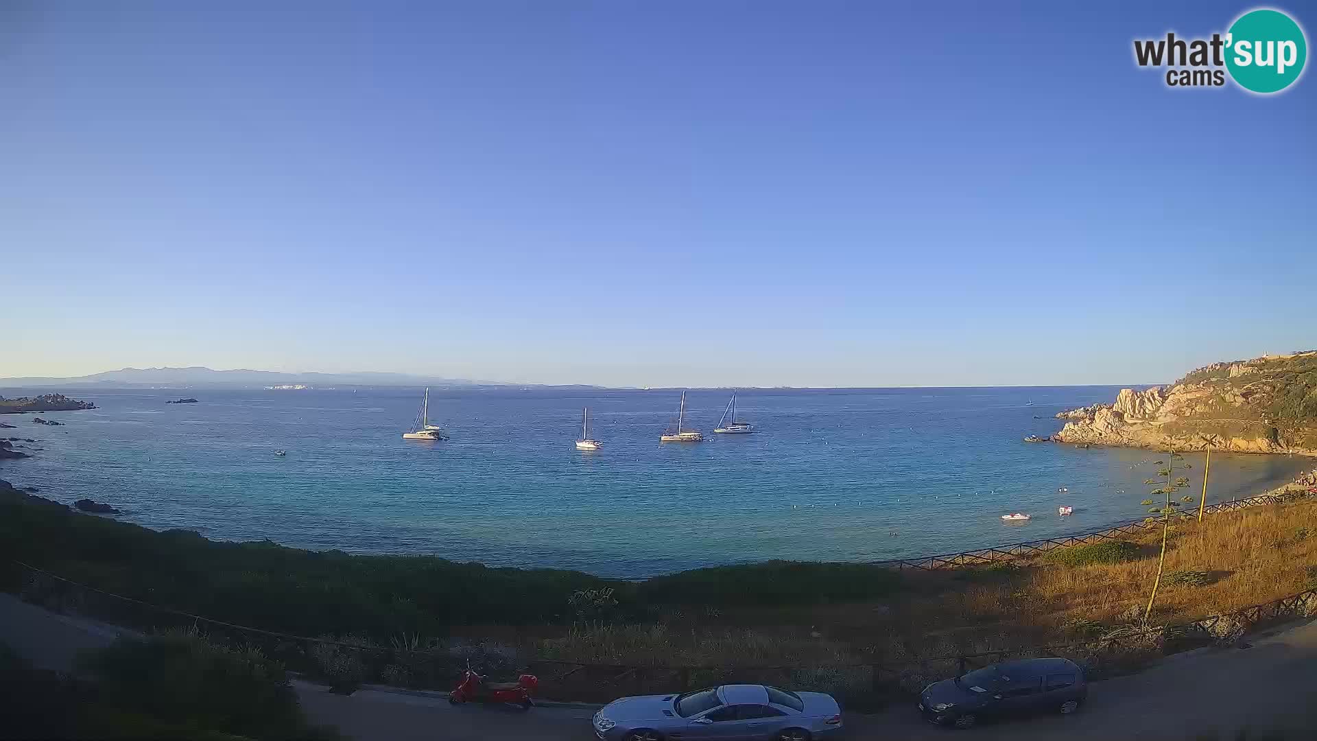 Webcam de la plage Rena Bianca – Santa Teresa Gallura – Sardaigne