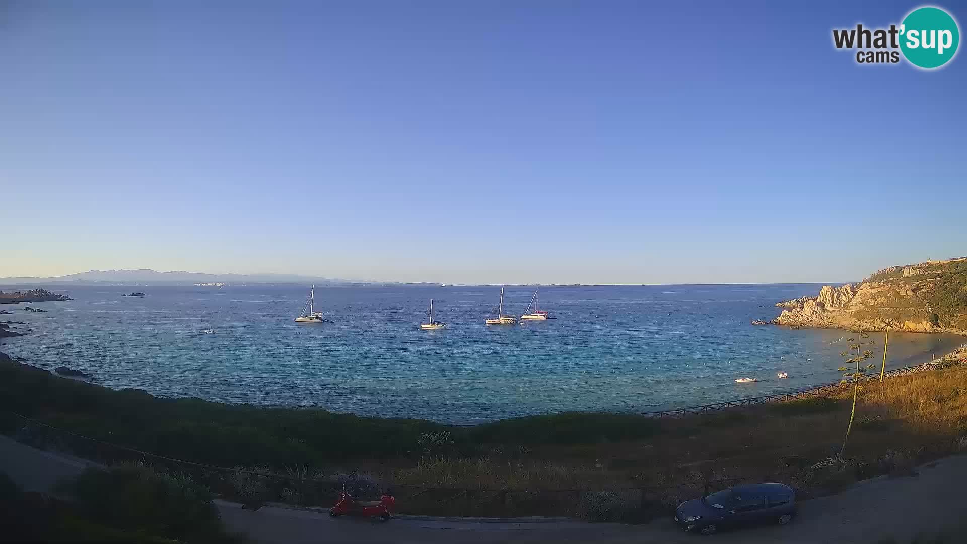 Webcam de la plage Rena Bianca – Santa Teresa Gallura – Sardaigne
