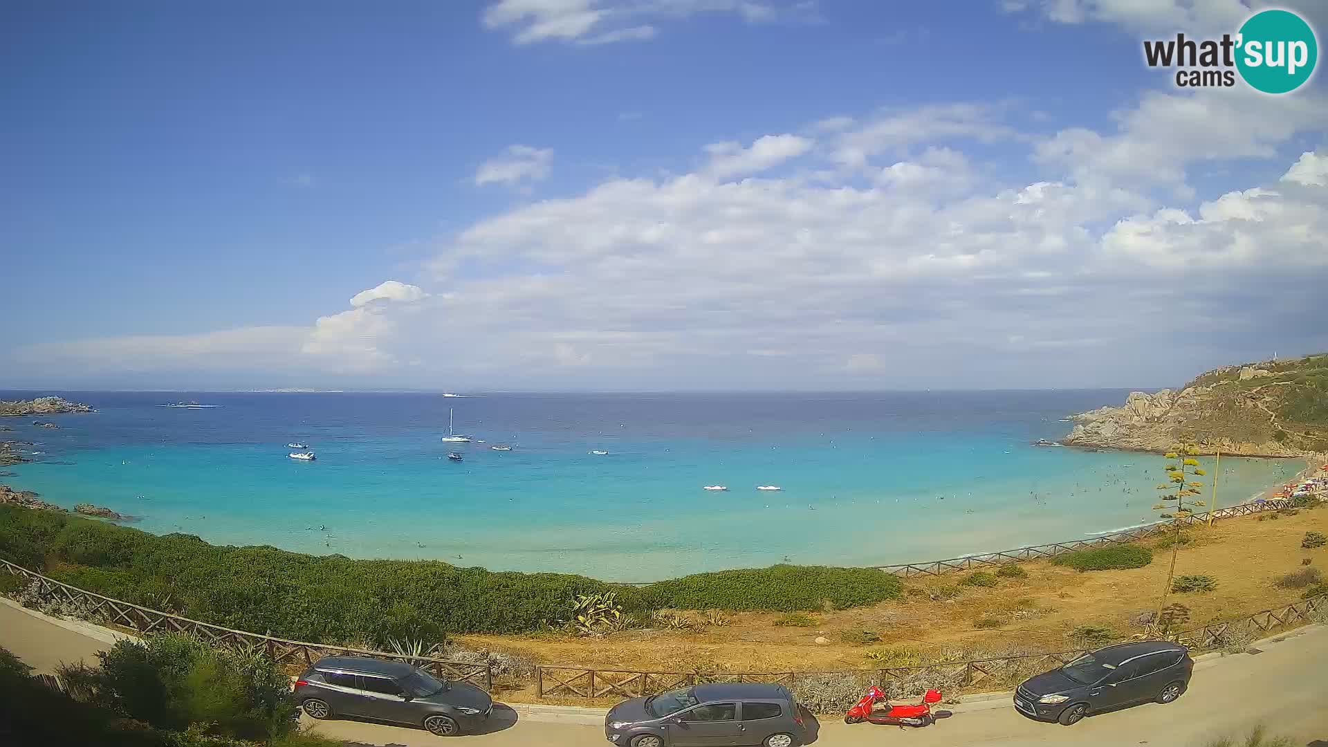 Cámara web playa Rena Bianca – Santa Teresa Gallura – Cerdeña