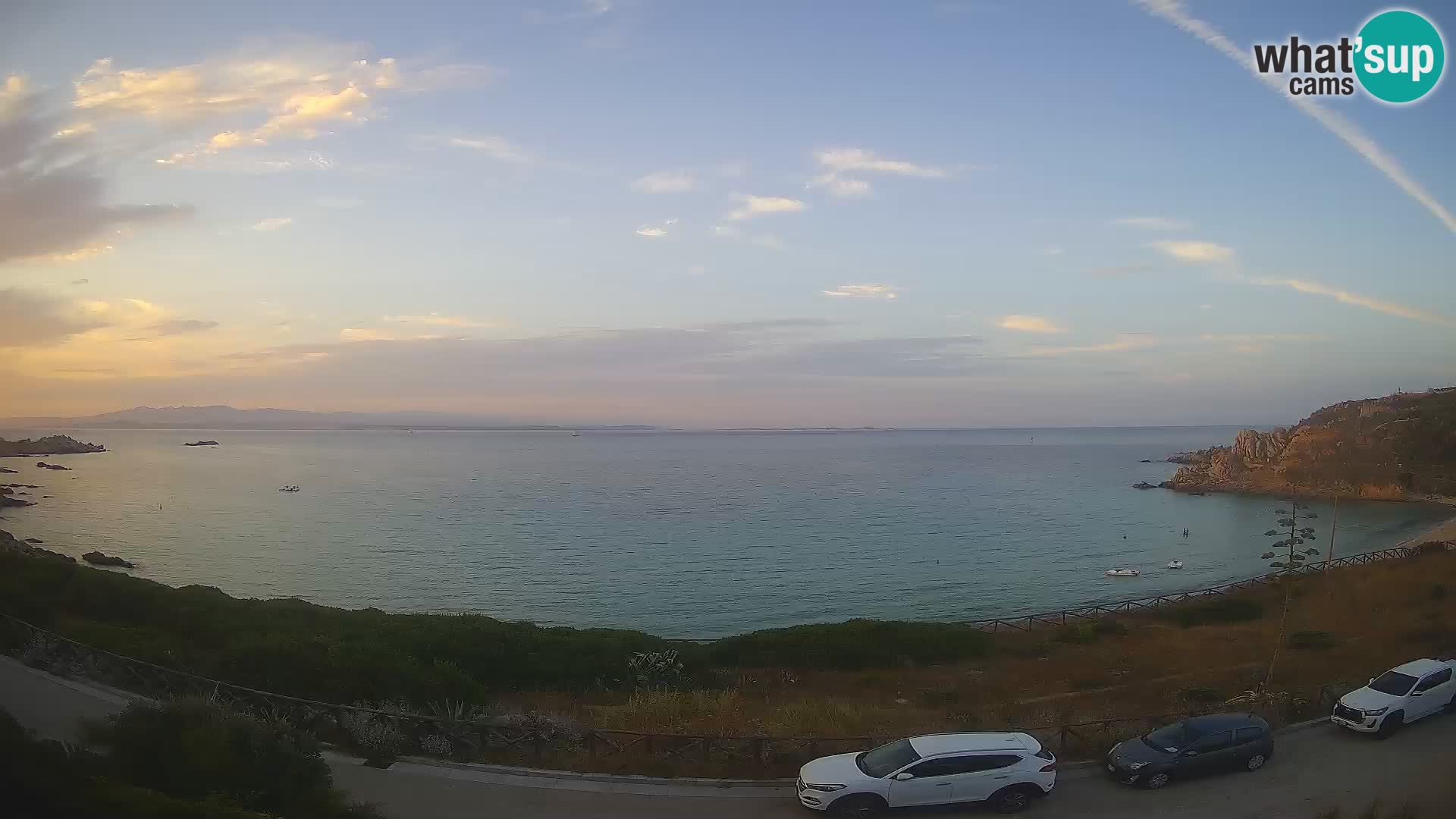 Webcam Rena Bianca beach – Spiaggia Rena Bianca – Santa Teresa Gallura – Sardinia
