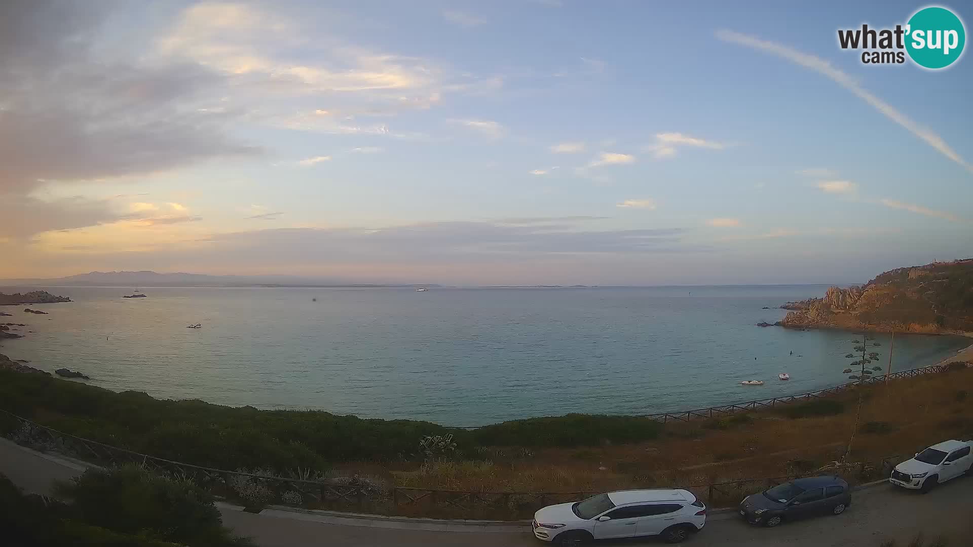 Spletna kamera plaža Rena Bianca – Santa Teresa Gallura – Sardinija