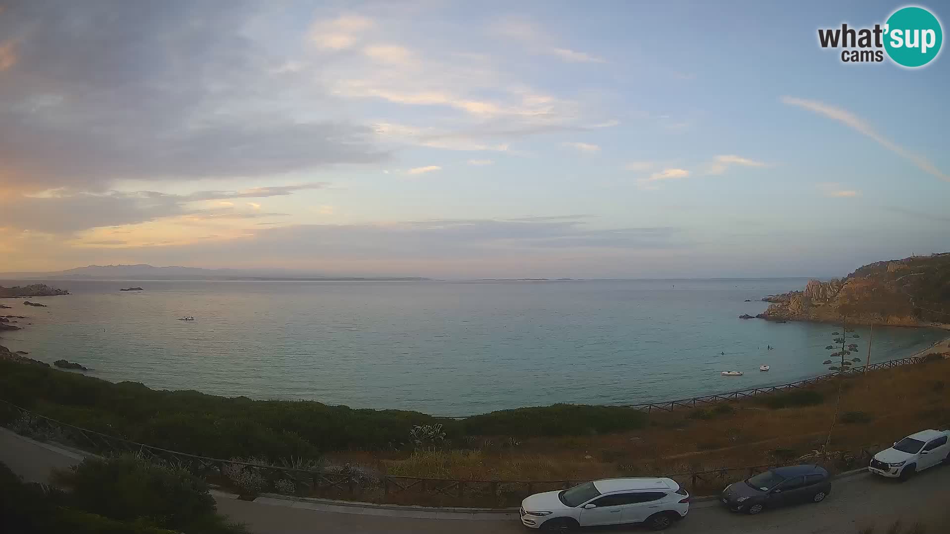 Spletna kamera plaža Rena Bianca – Santa Teresa Gallura – Sardinija