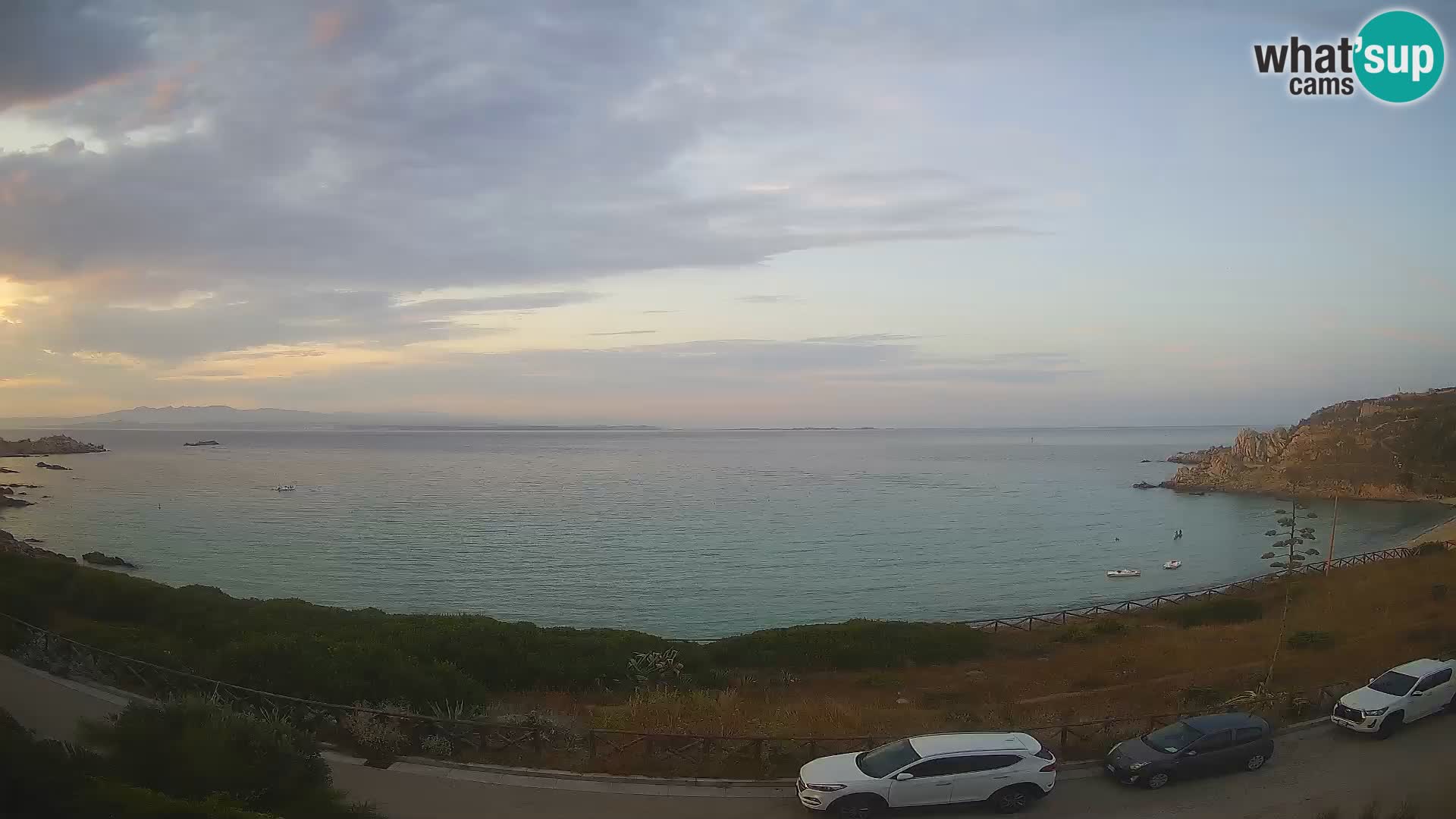 Webcam Rena Bianca beach – Spiaggia Rena Bianca – Santa Teresa Gallura – Sardinia