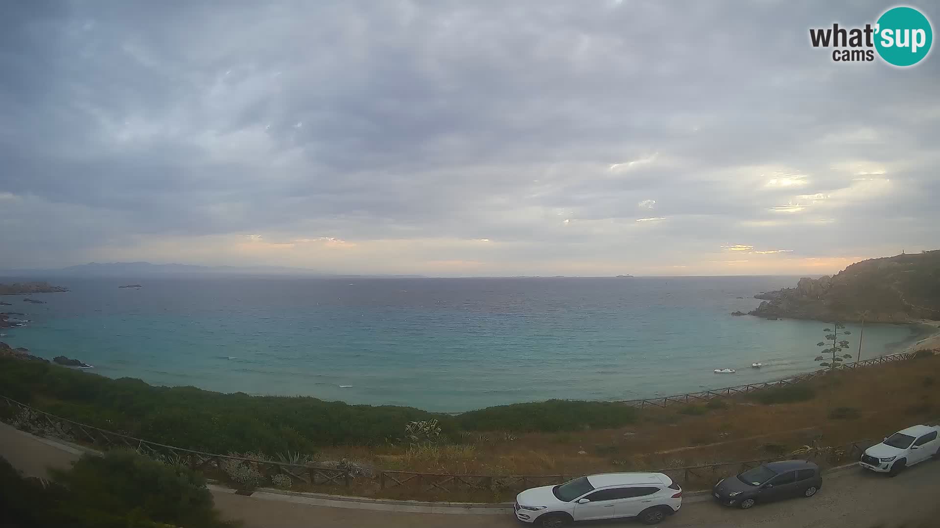Spletna kamera plaža Rena Bianca – Santa Teresa Gallura – Sardinija