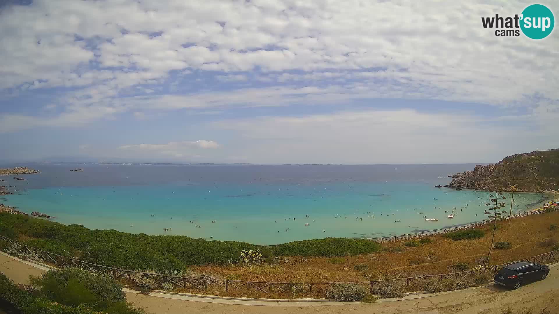 Webcam Spiaggia Rena Bianca – Santa Teresa Gallura – Sardegna