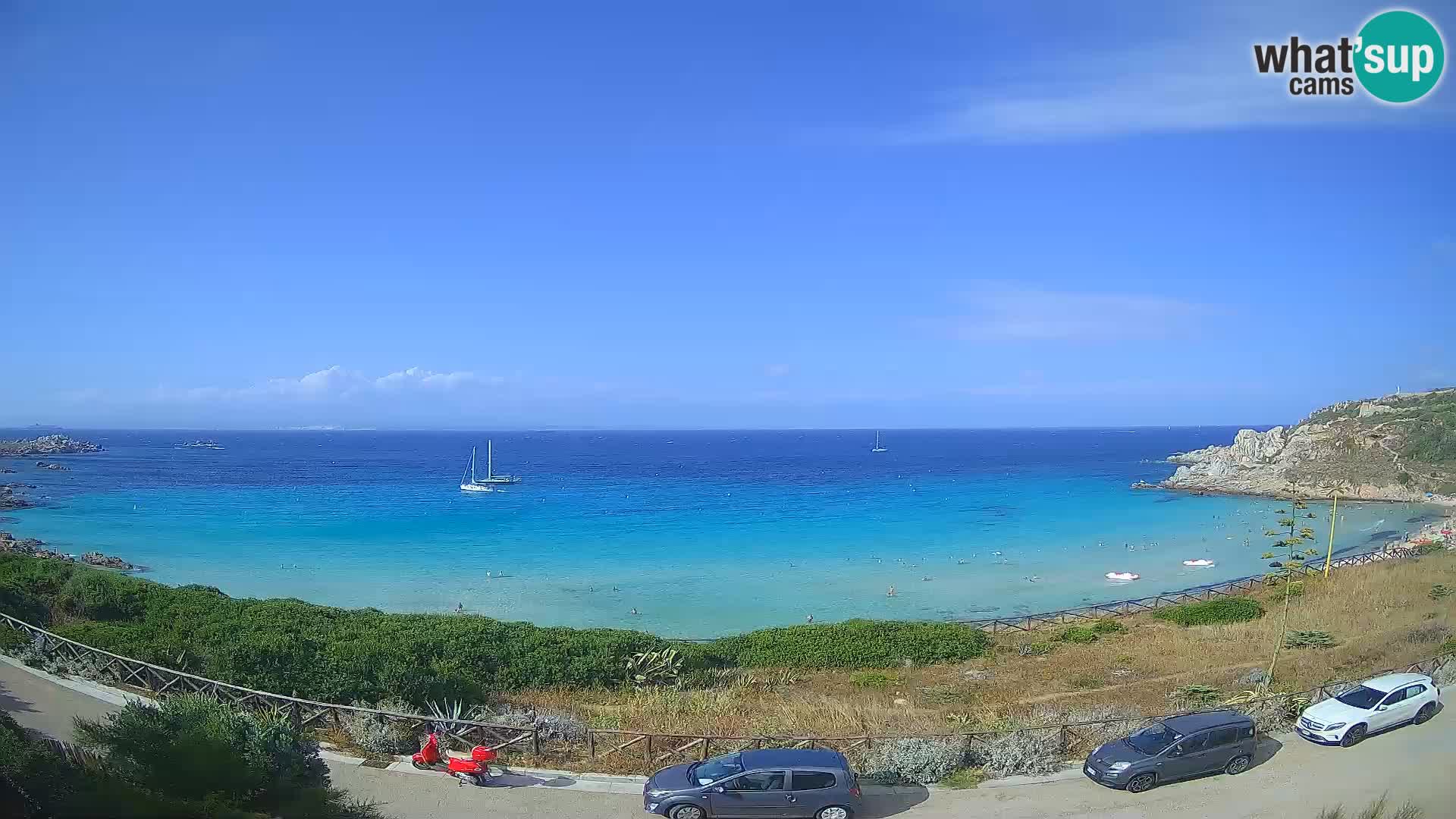 Cámara web playa Rena Bianca – Santa Teresa Gallura – Cerdeña