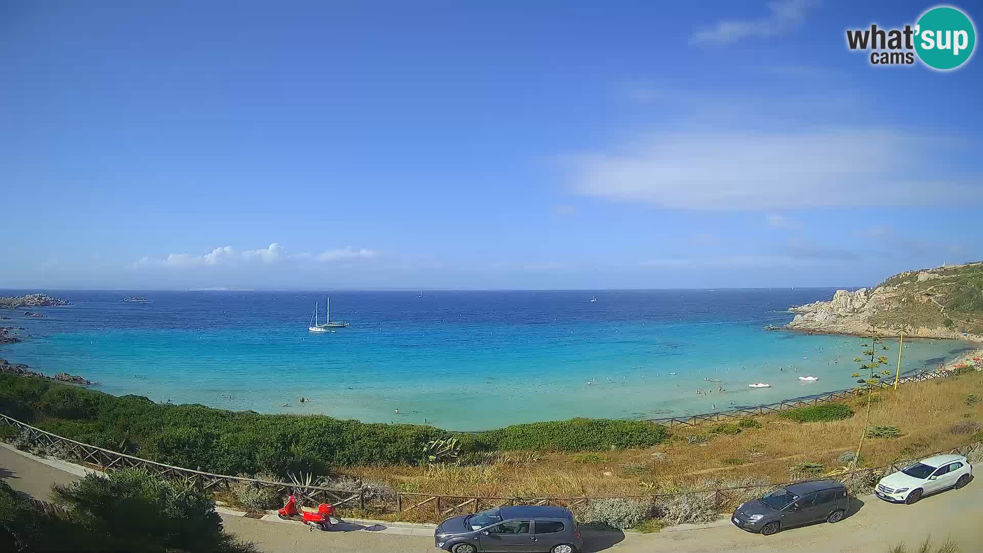 Webcam de la plage Rena Bianca – Santa Teresa Gallura – Sardaigne